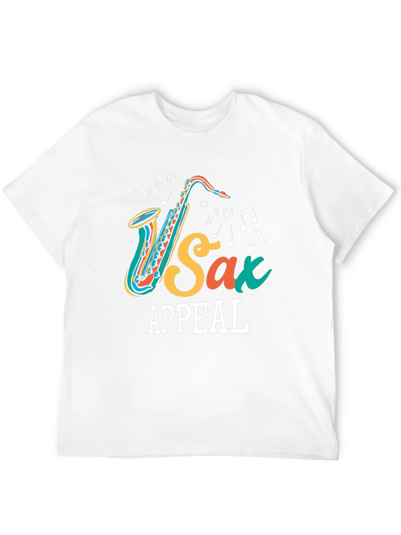Sax Appeal Graphic Tee - Music Lovers T-Shirt