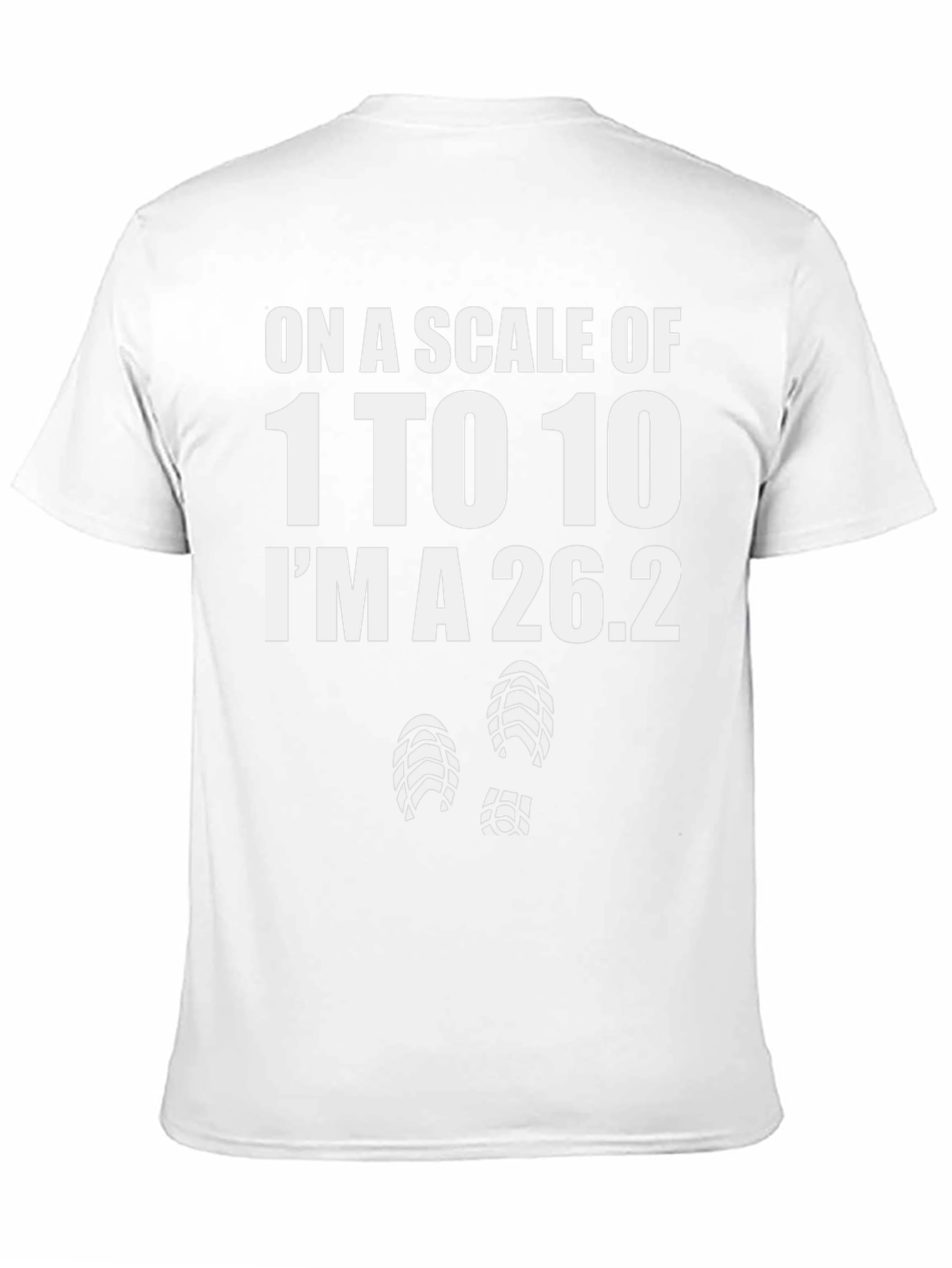 Marathon Runner T-Shirt: 1 to 10 Im a 26.2