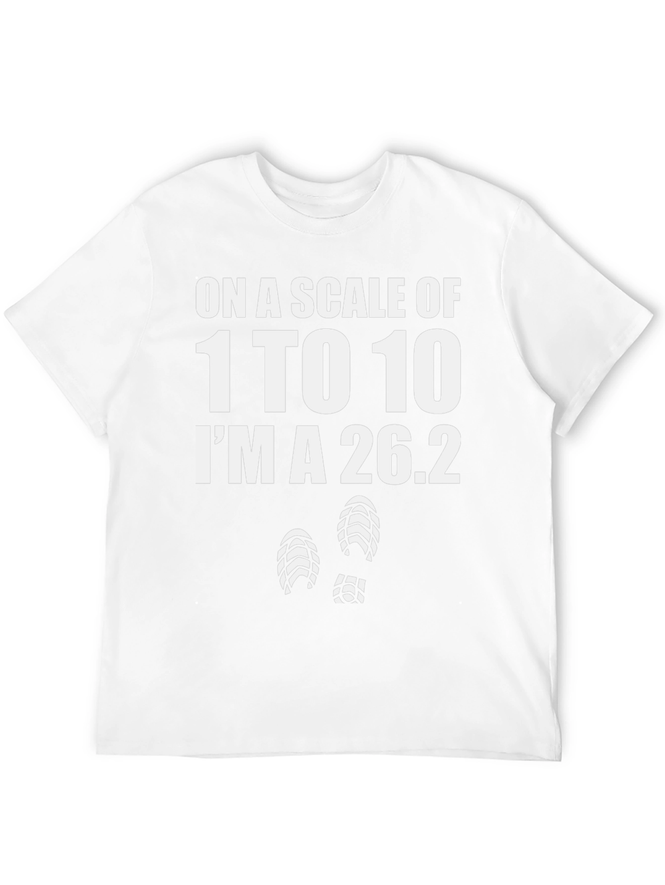 Marathon Runner T-Shirt: 1 to 10 Im a 26.2