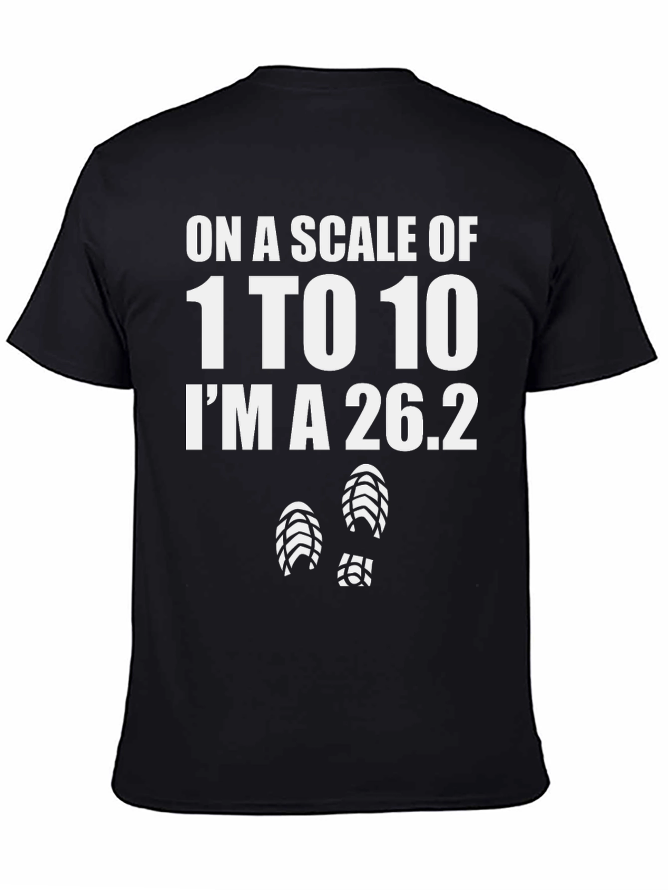 Marathon Runner T-Shirt: 1 to 10 Im a 26.2