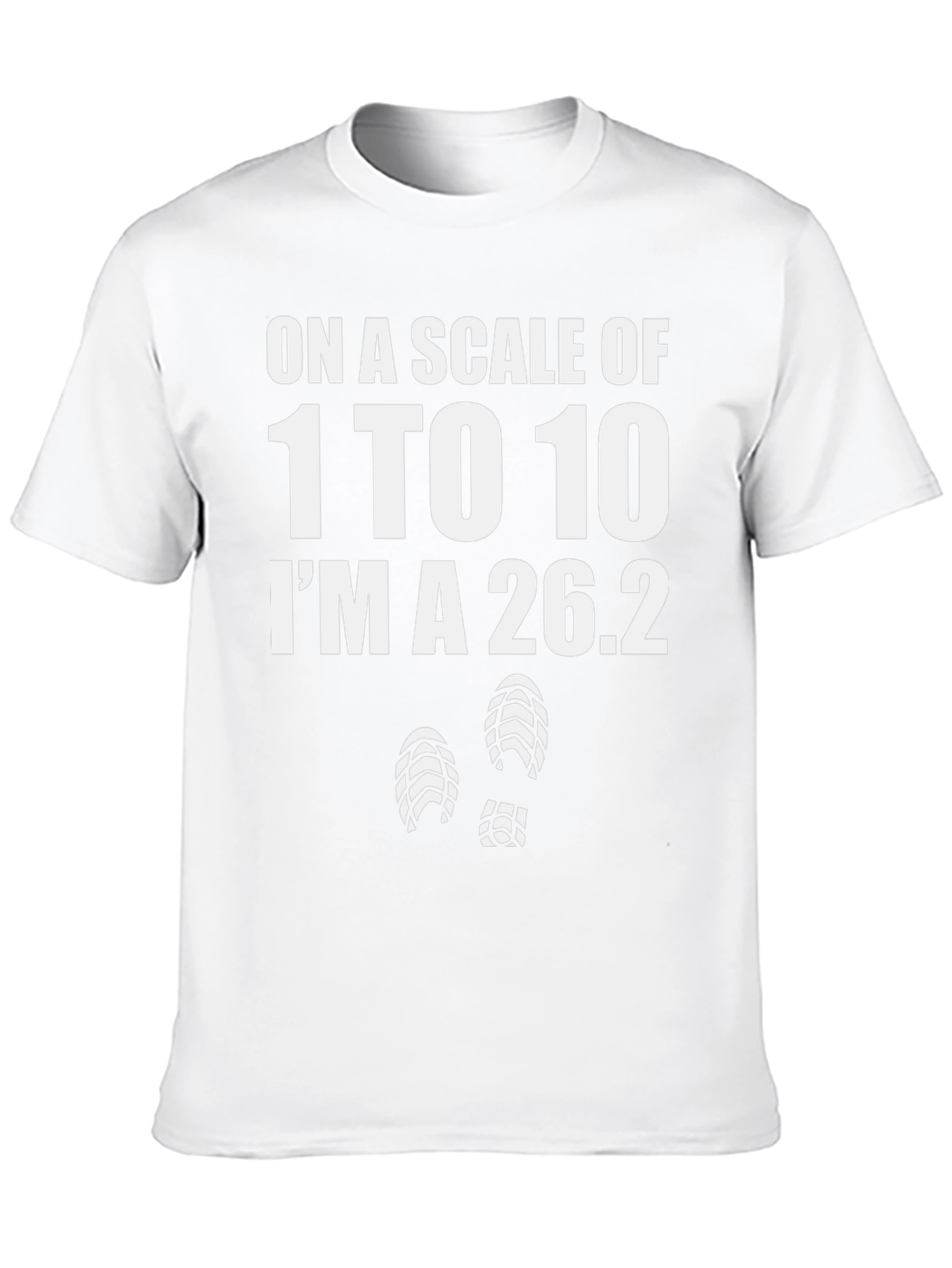 Marathon Runner T-Shirt: 1 to 10 Im a 26.2