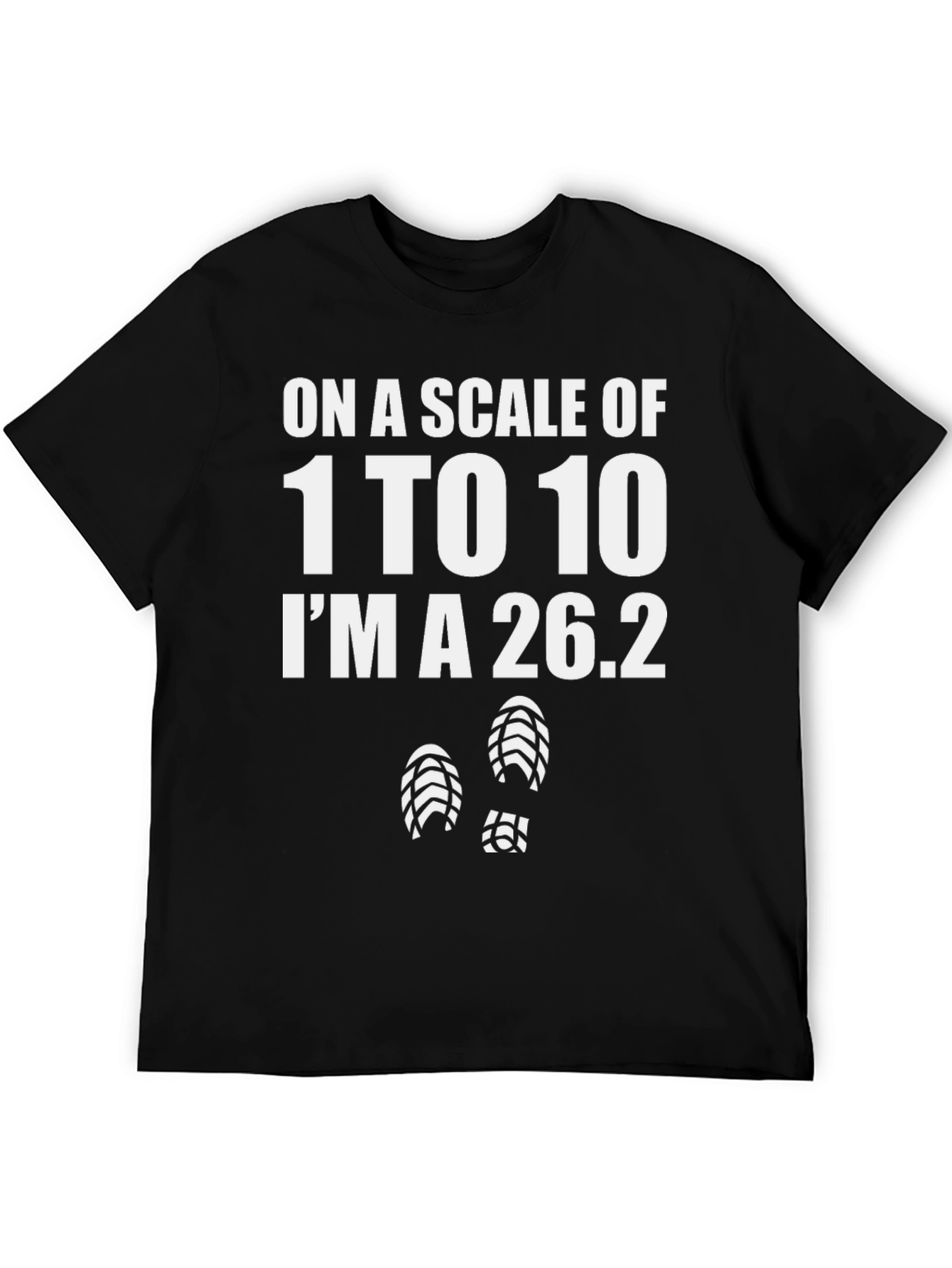 Marathon Runner T-Shirt: 1 to 10 Im a 26.2