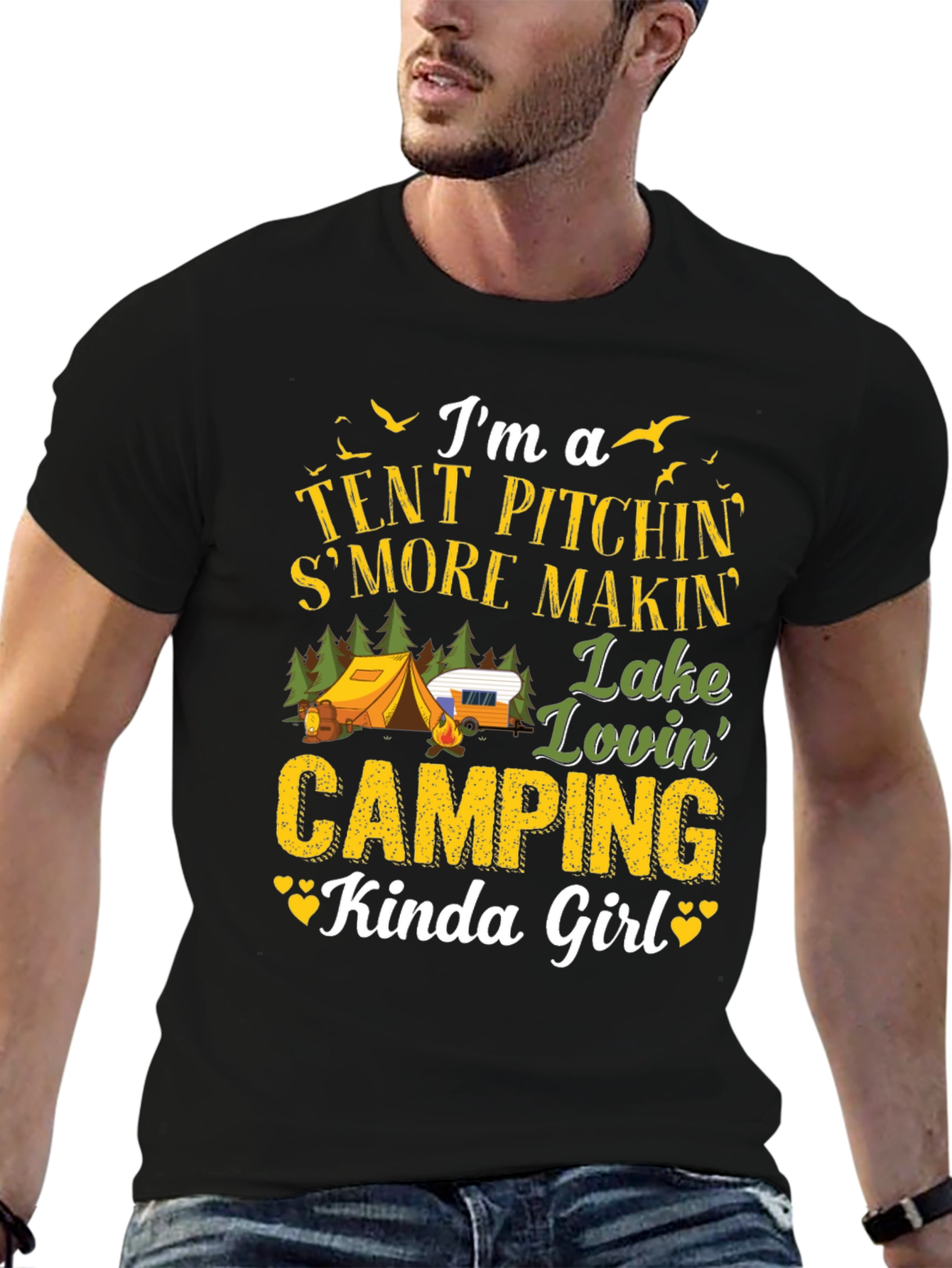 Camping Kinda Girl Graphic Tee