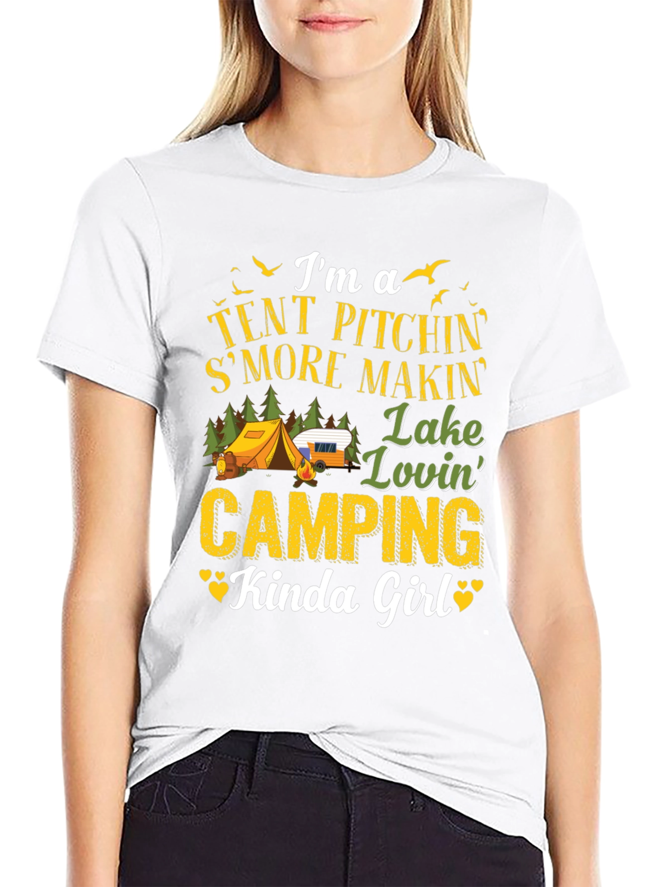 Camping Kinda Girl Graphic Tee