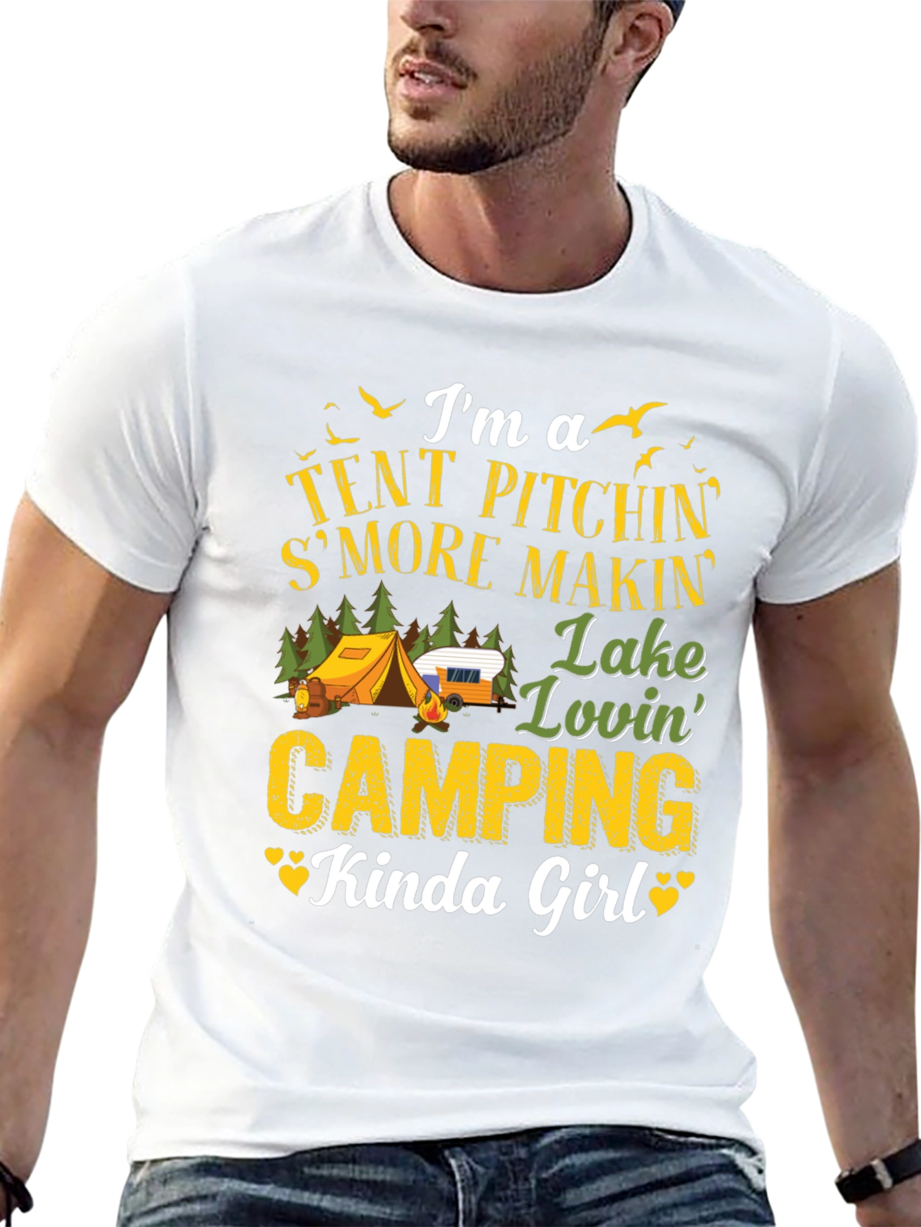 Camping Kinda Girl Graphic Tee