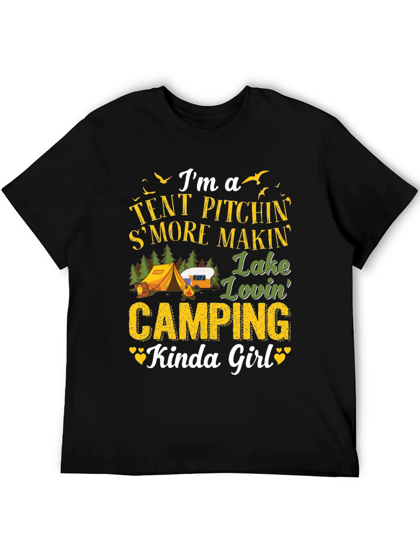 Camping Kinda Girl Graphic Tee