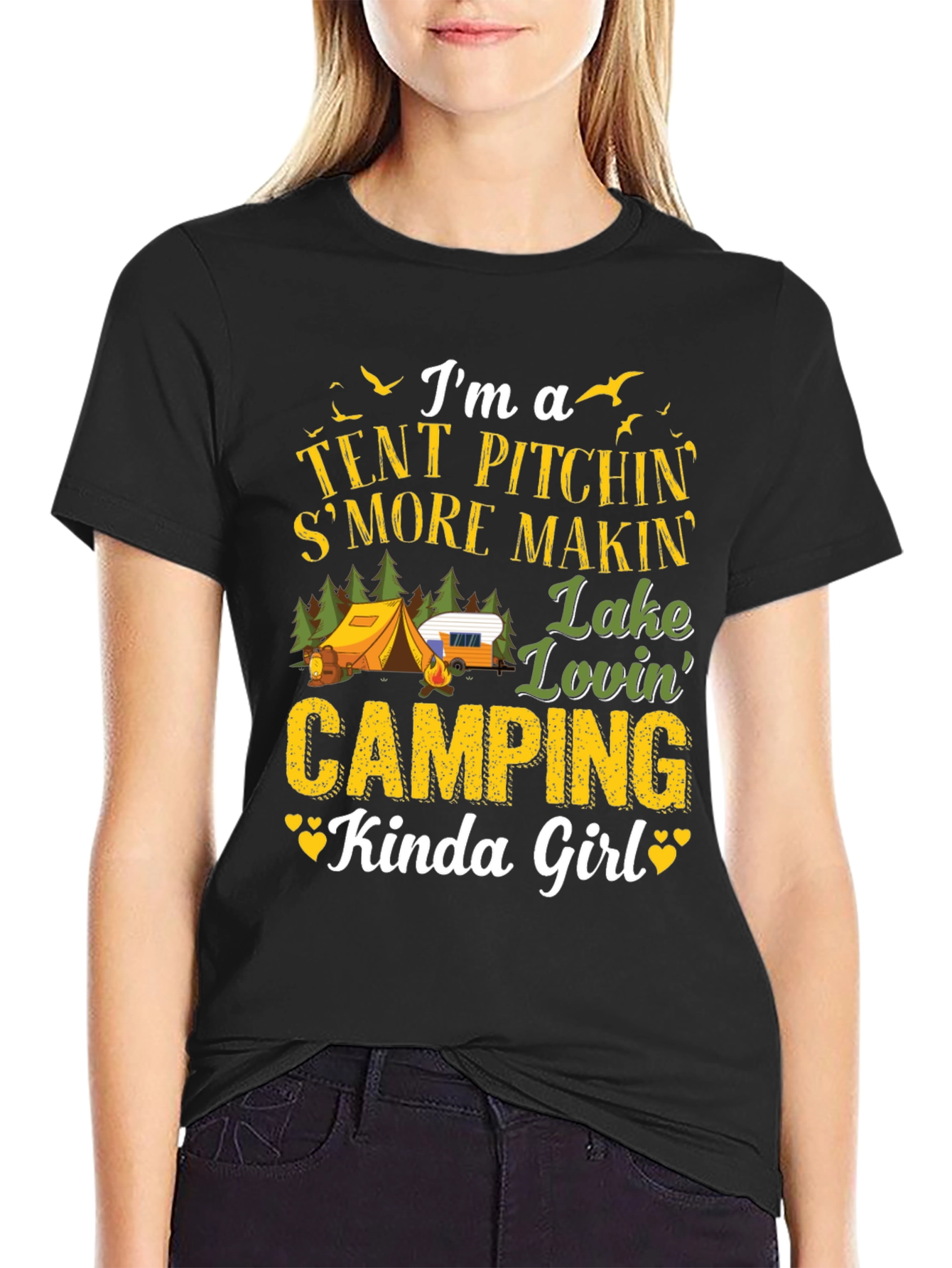 Camping Kinda Girl Graphic Tee