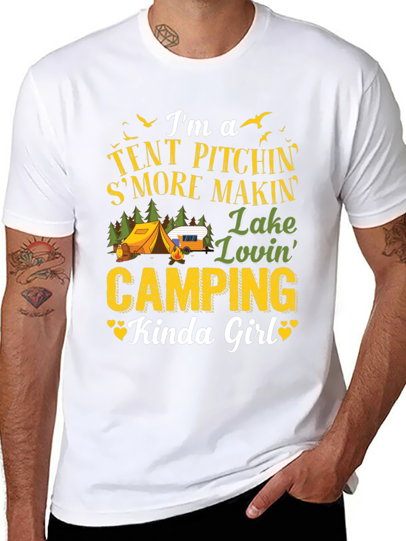 Camping Kinda Girl Graphic Tee