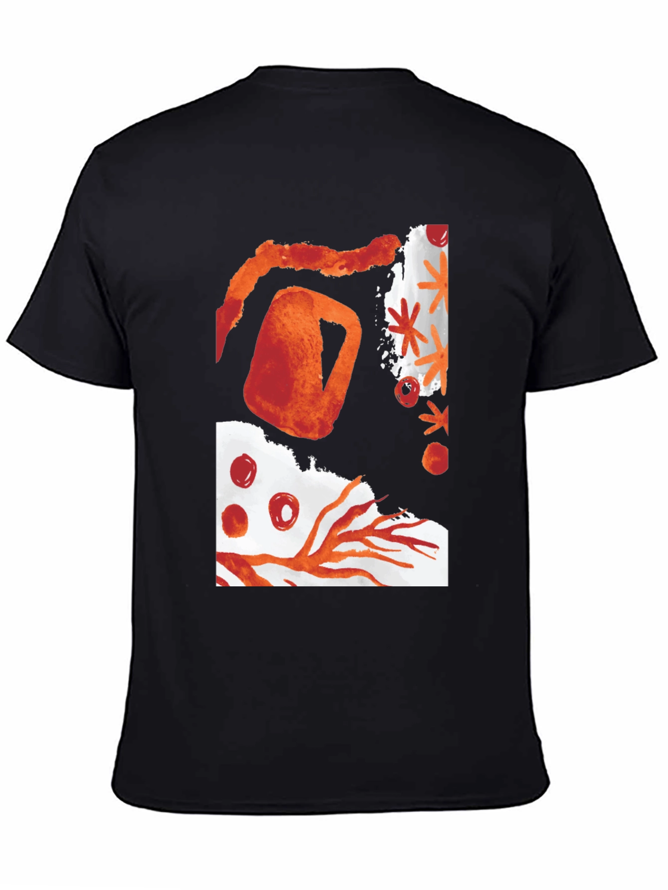 Abstract Graphic Print T-Shirt