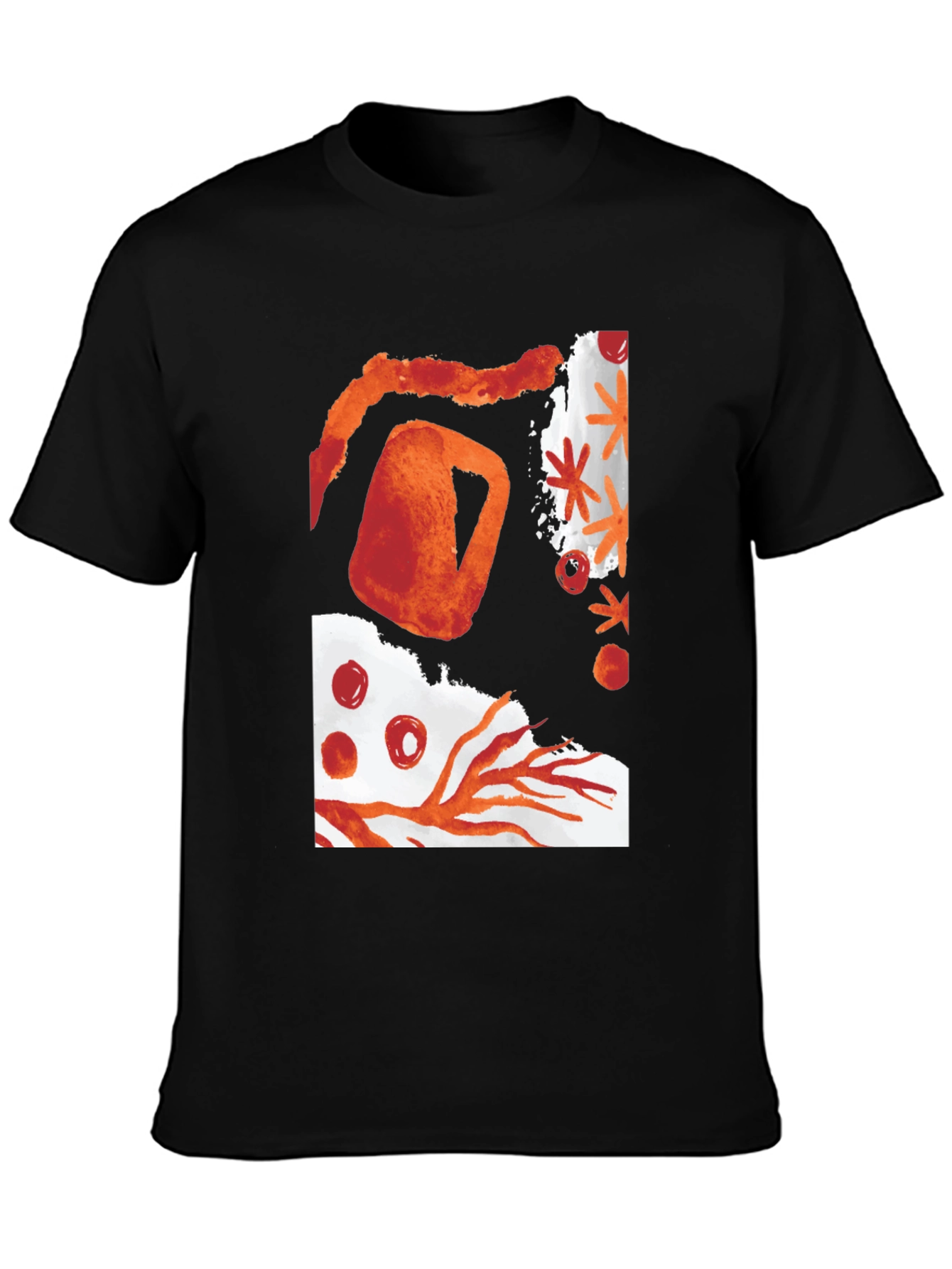 Abstract Graphic Print T-Shirt
