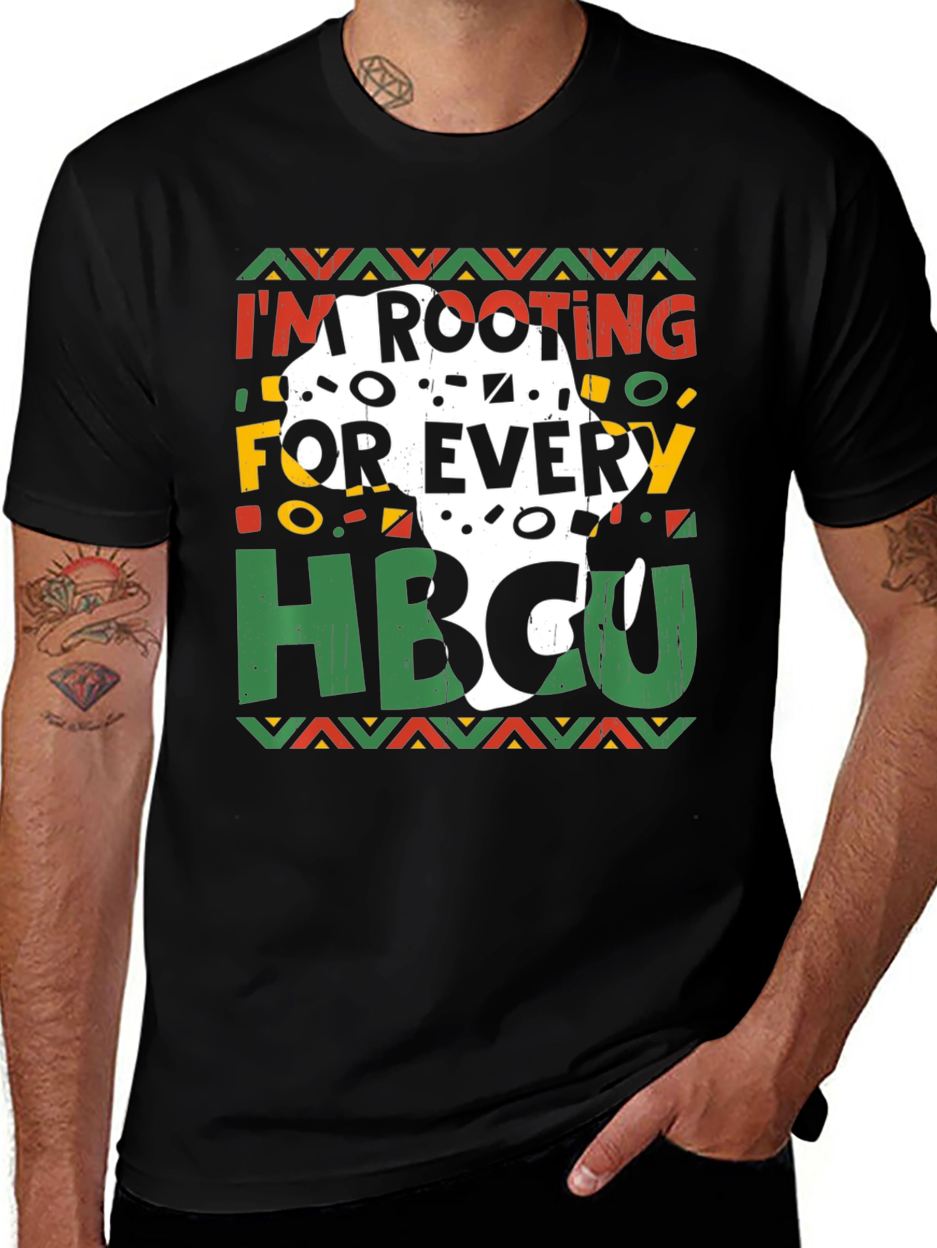 Rooting for Every HBCU Graphic Tee