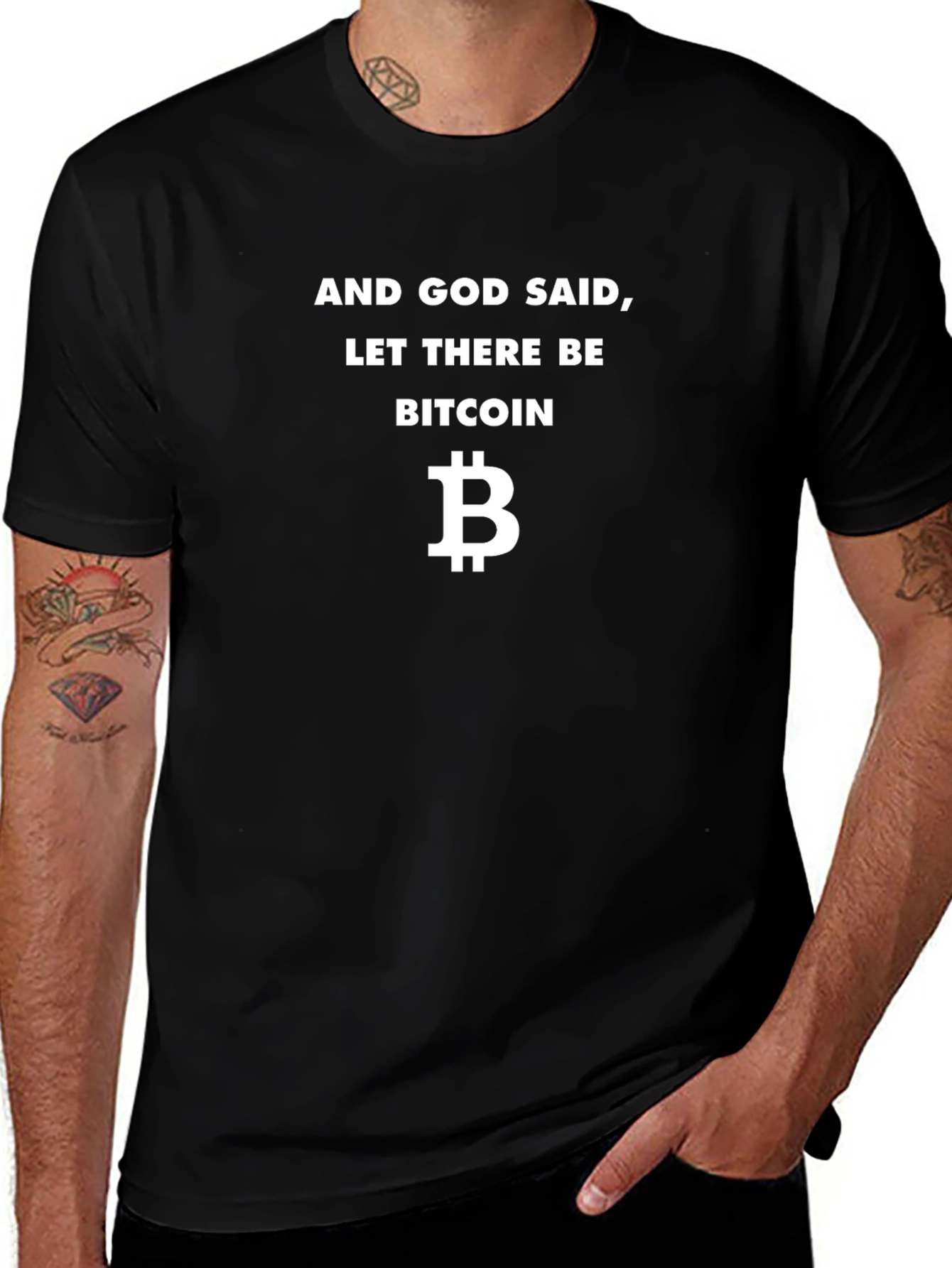 Bitcoin T-Shirt - And God Said