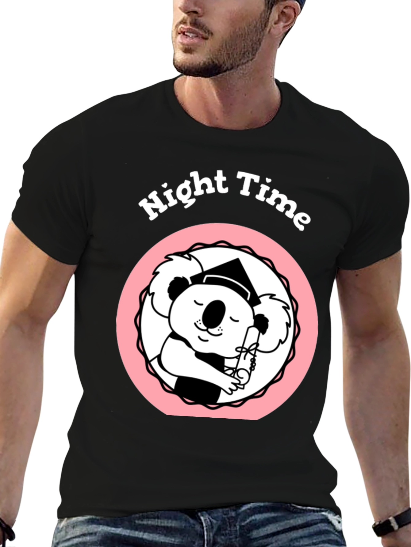 Night Time Graduate Koala T-Shirt
