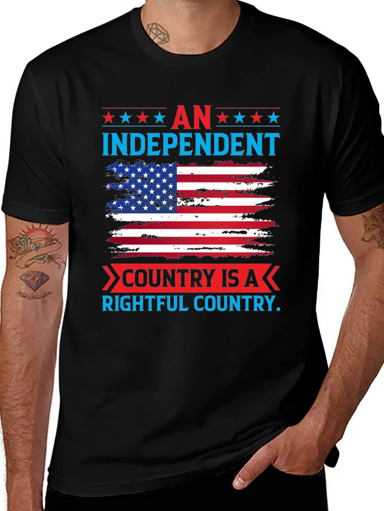 Independent Country Patriotic T-Shirt