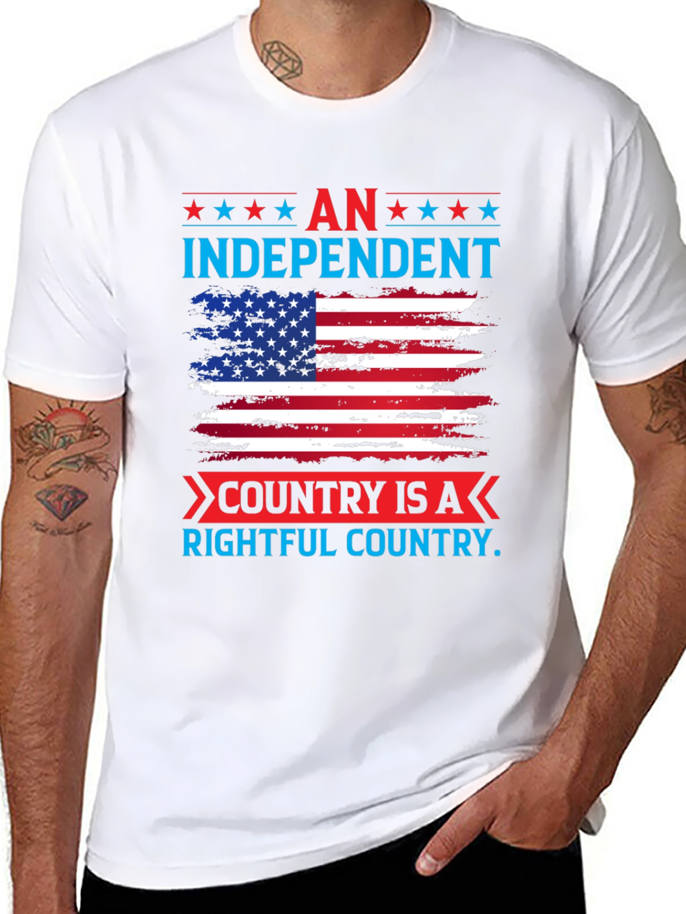 Independent Country Patriotic T-Shirt