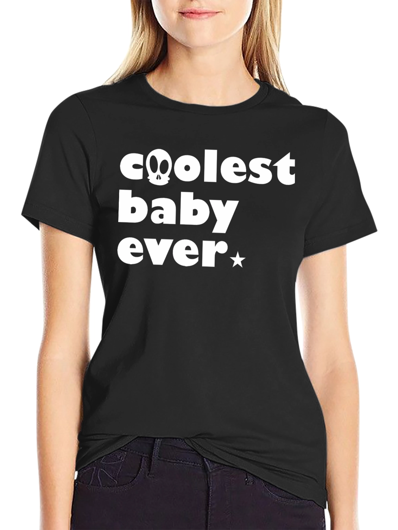 Coolest Baby Ever Black T-Shirt