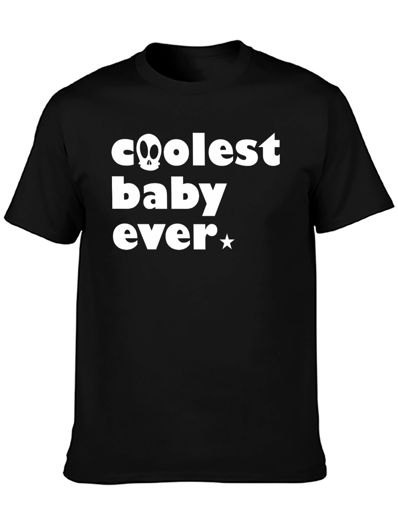 Coolest Baby Ever Black T-Shirt