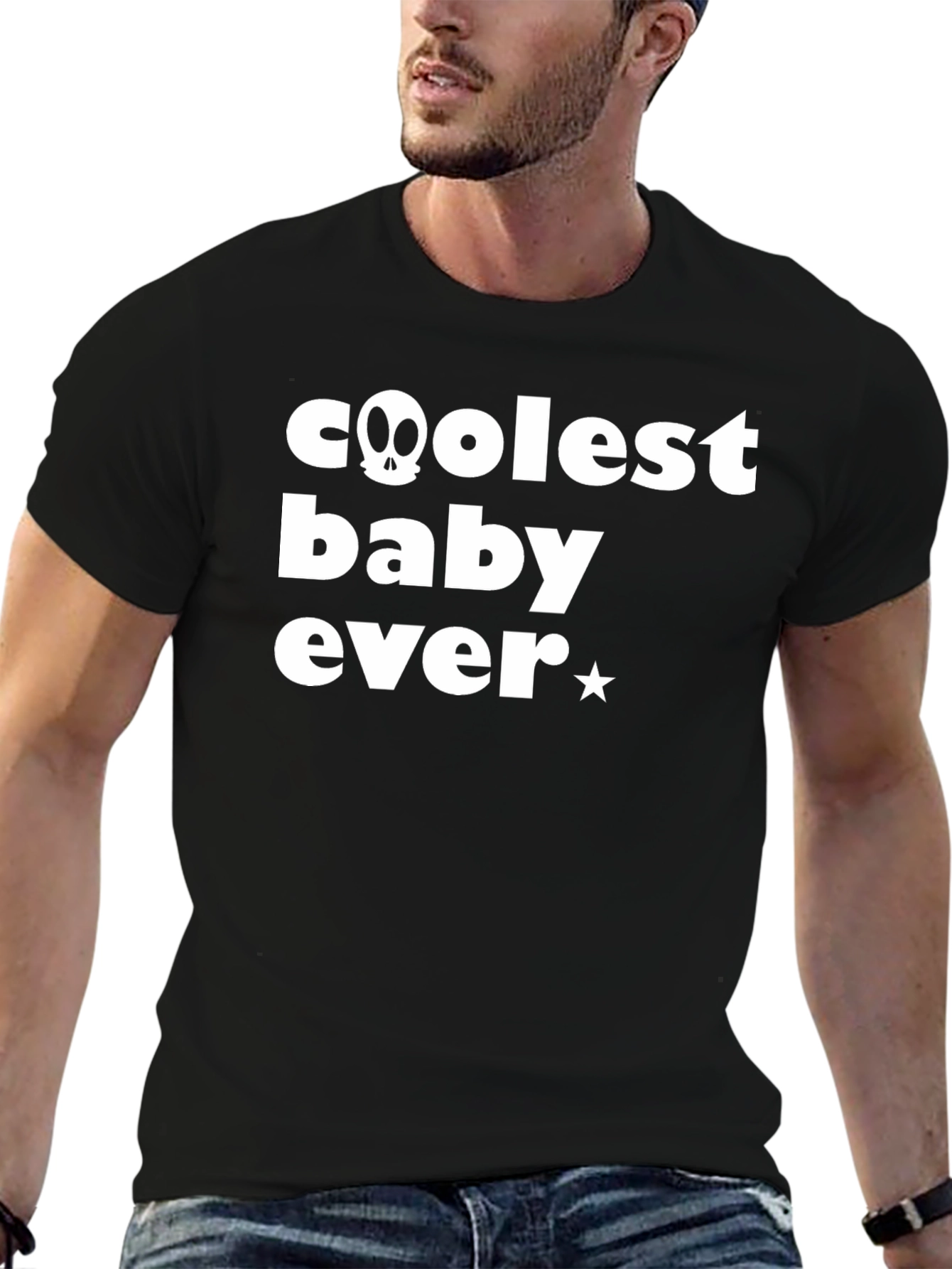 Coolest Baby Ever Black T-Shirt