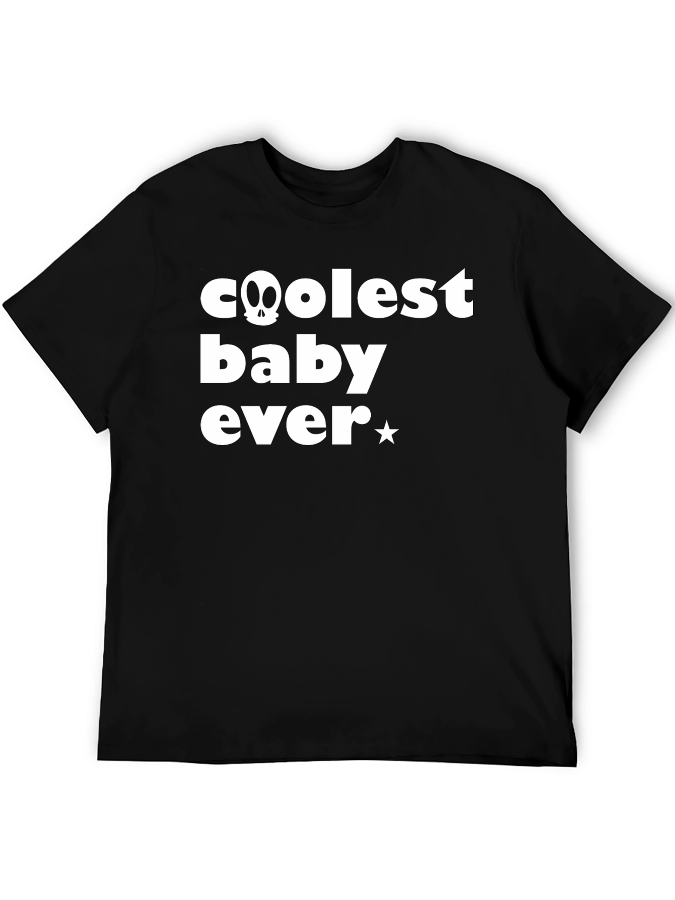 Coolest Baby Ever Black T-Shirt