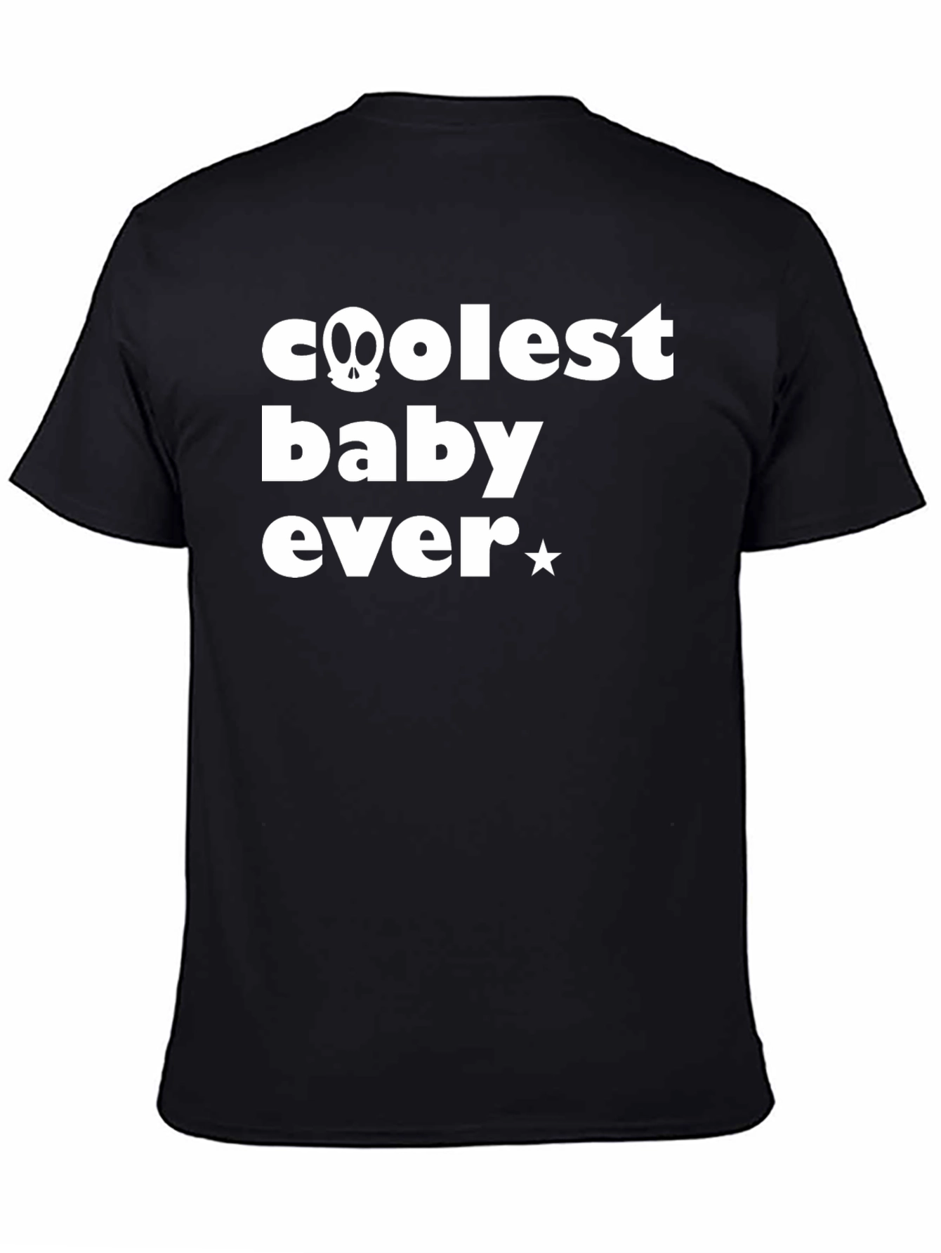 Coolest Baby Ever Black T-Shirt