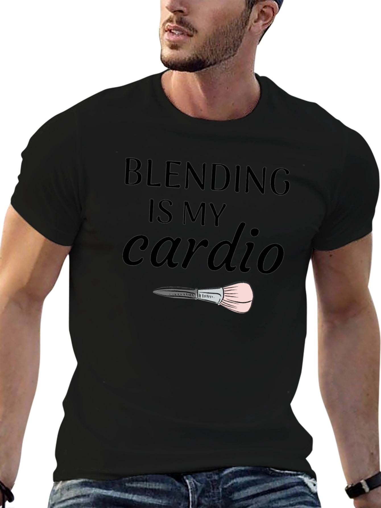 Blending is My Cardio Graphic Tee