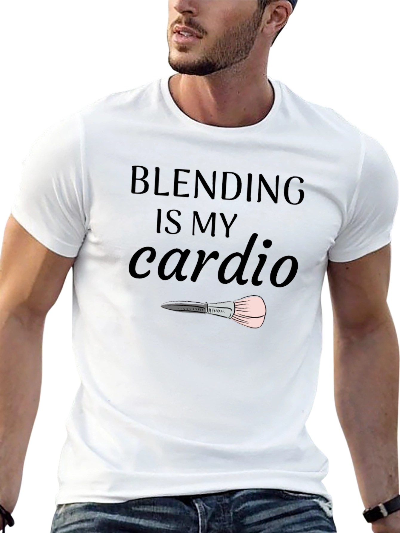 Blending is My Cardio Graphic Tee