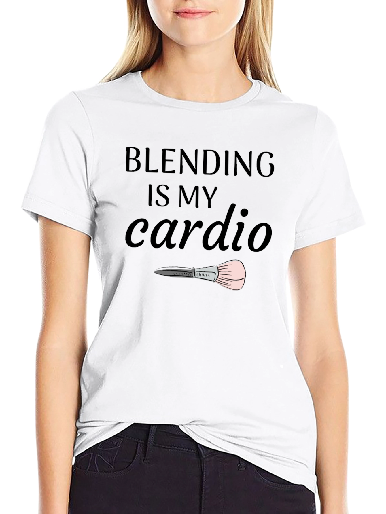 Blending is My Cardio Graphic Tee