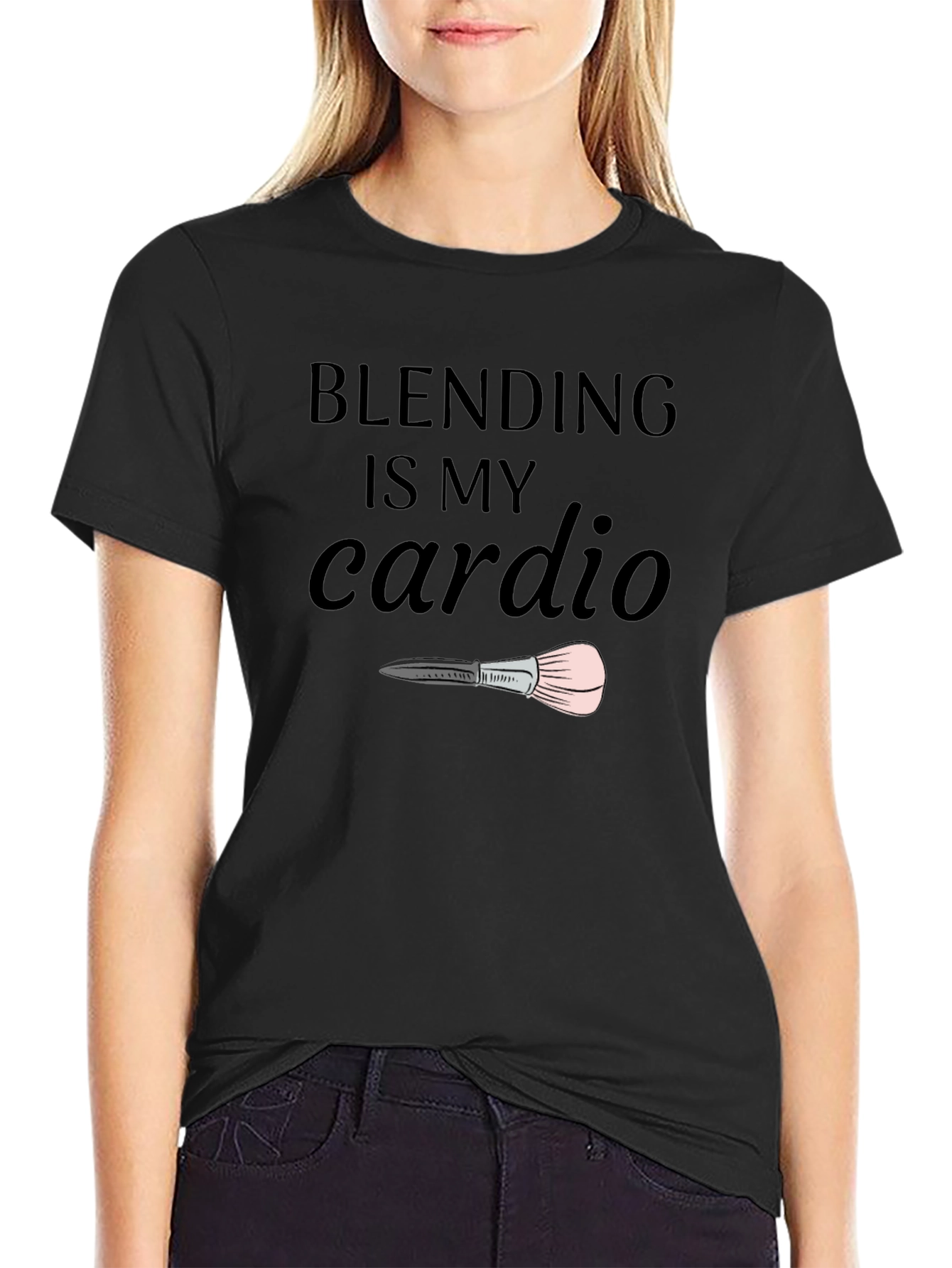 Blending is My Cardio Graphic Tee