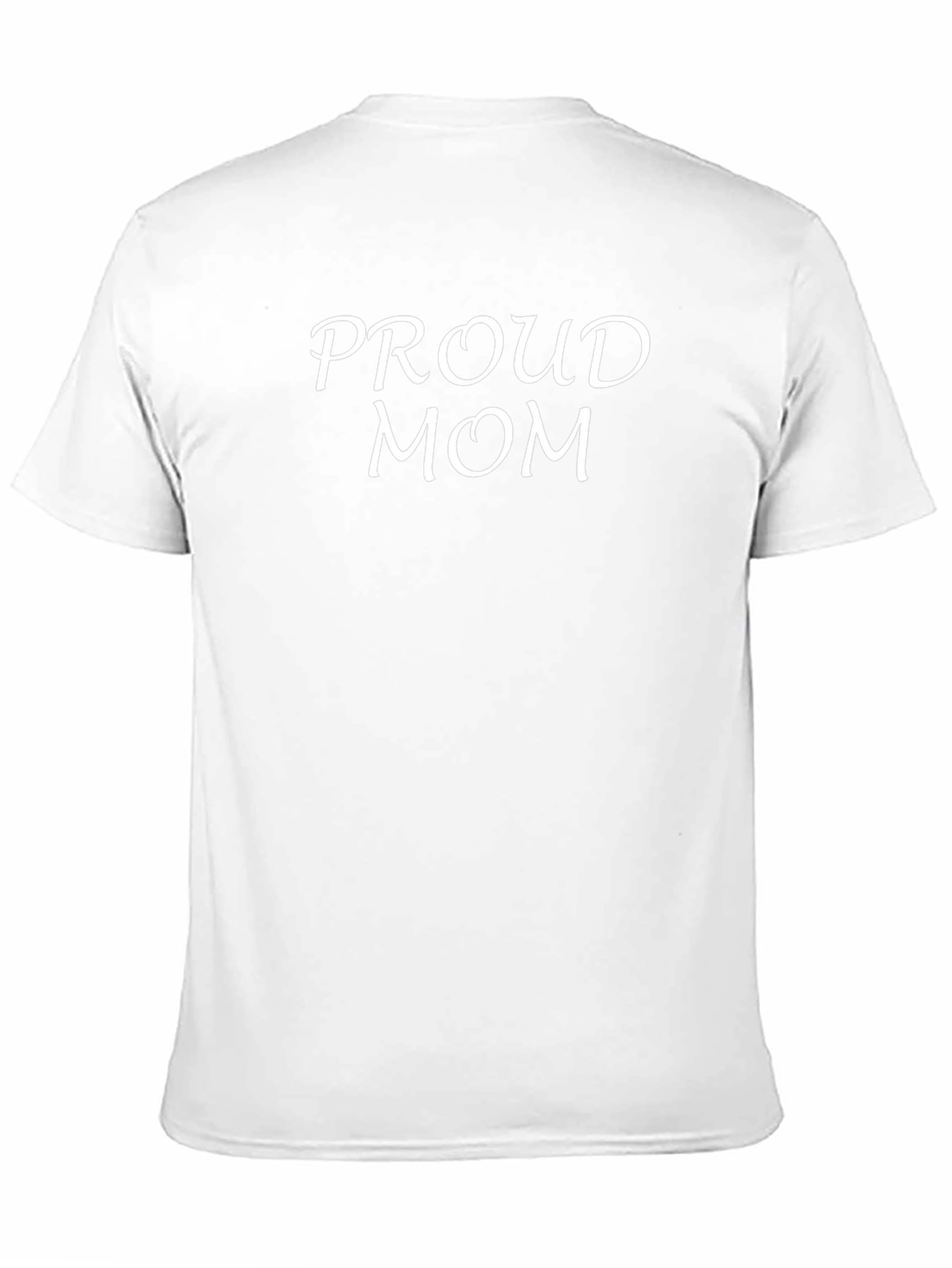 Proud Mom Graphic Tee - Black Casual T-Shirt