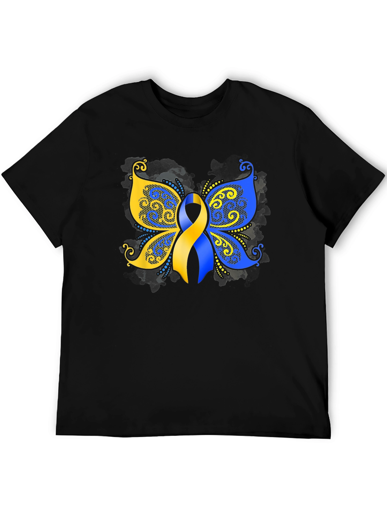 Down Syndrome Awareness Butterfly T-Shirt