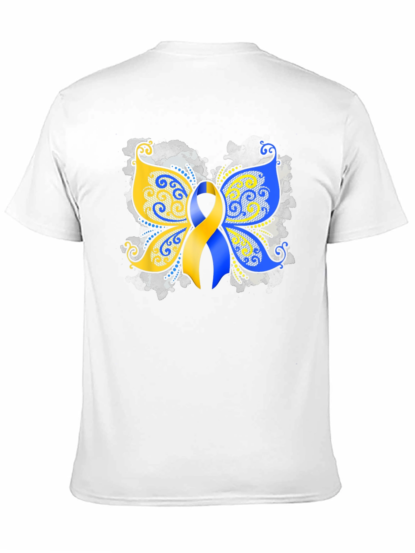 Down Syndrome Awareness Butterfly T-Shirt