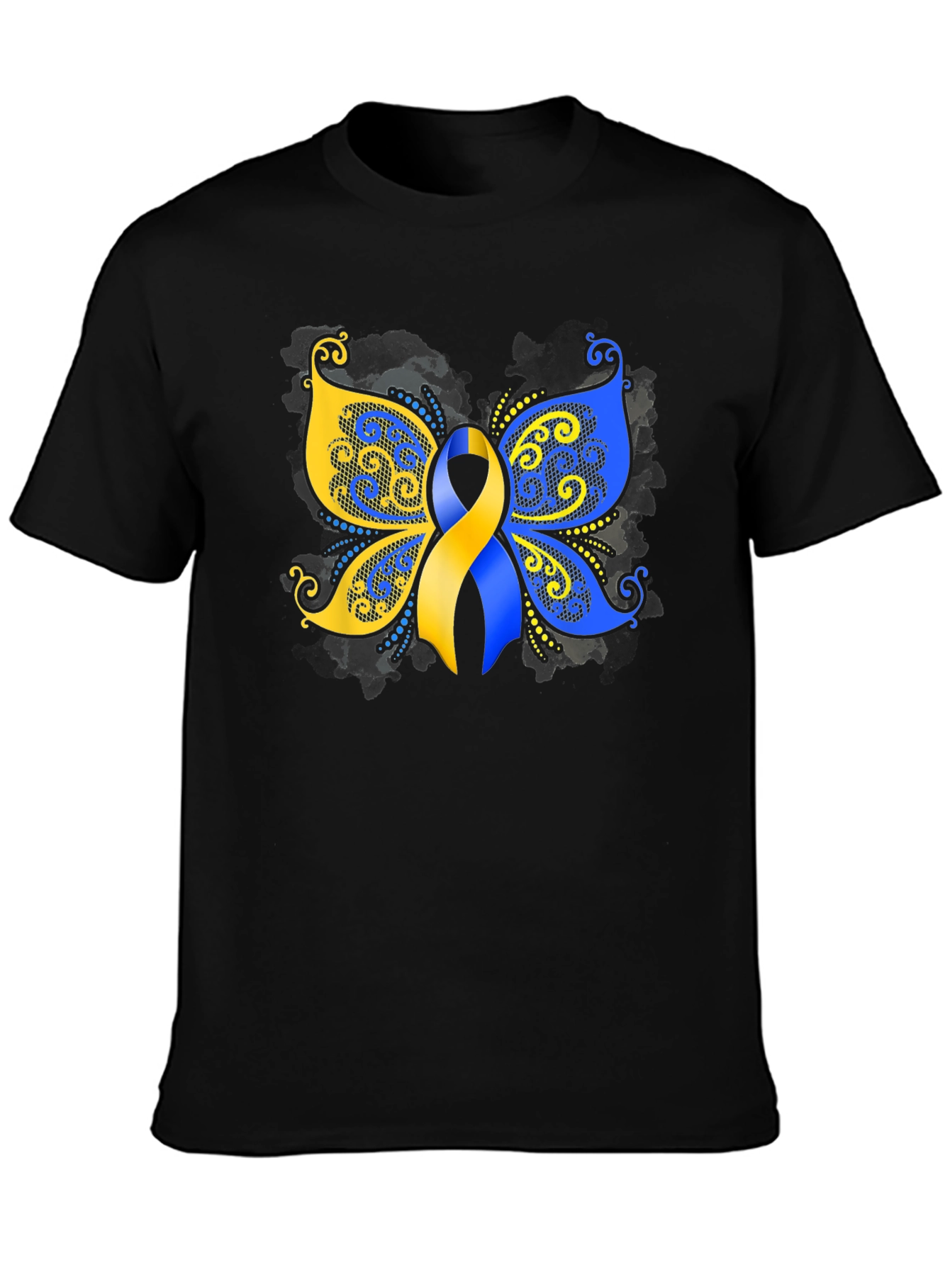 Down Syndrome Awareness Butterfly T-Shirt