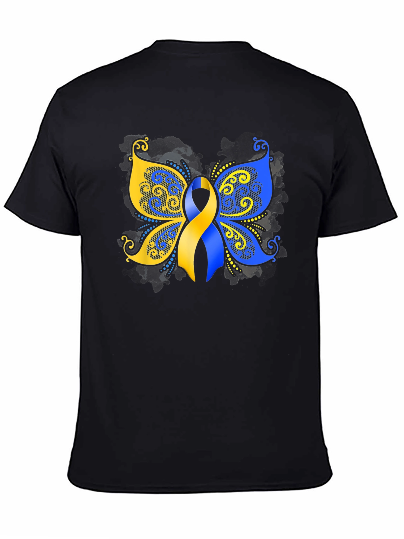 Down Syndrome Awareness Butterfly T-Shirt