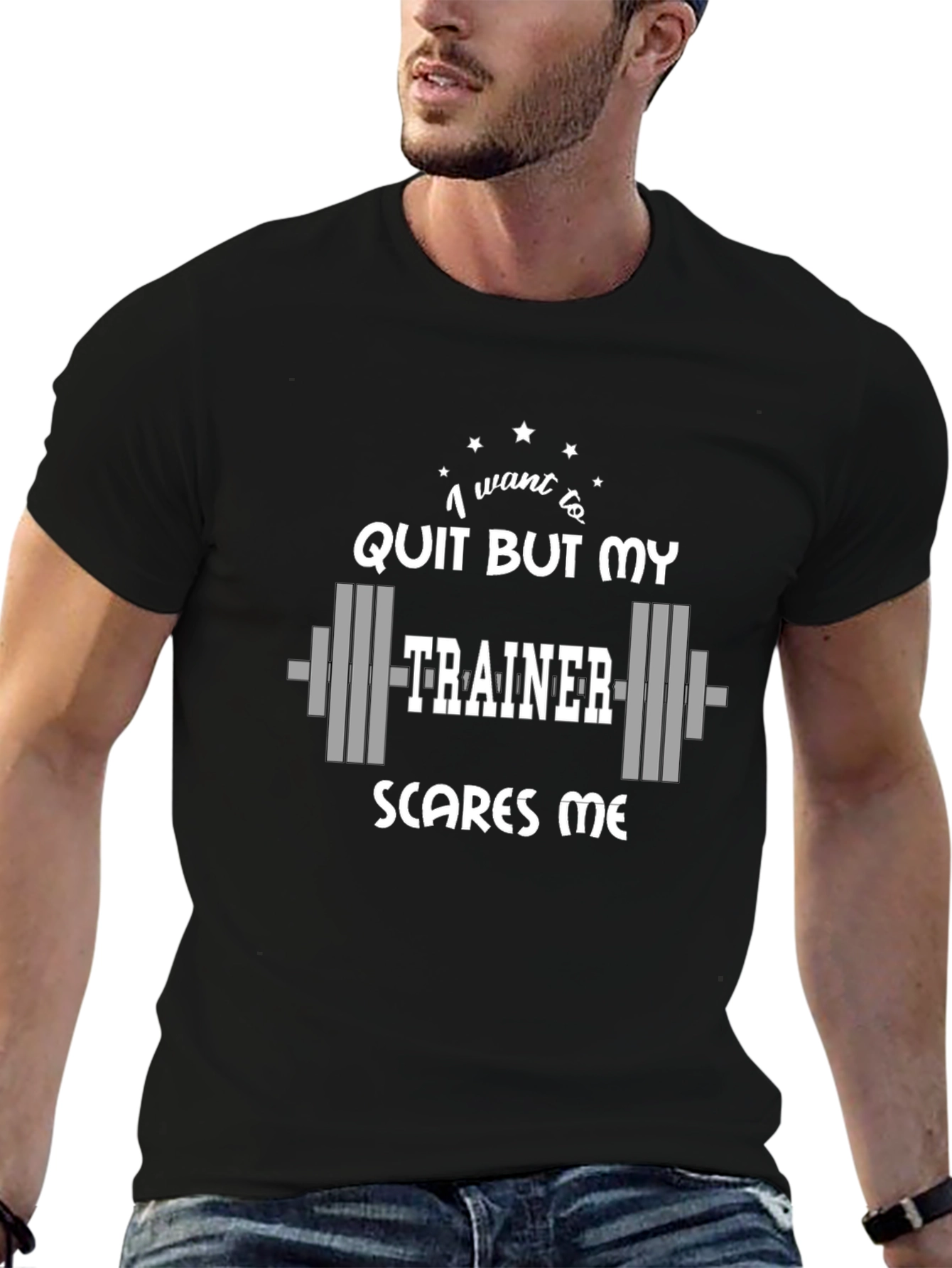 Funny Gym Trainer T-Shirt - Workout Motivation