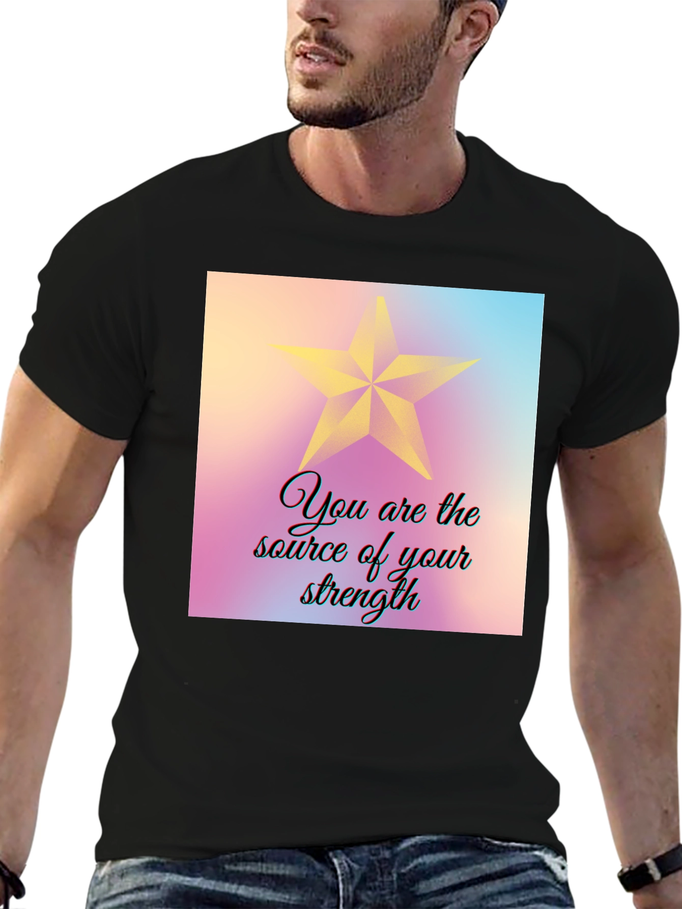 Star Strength T-Shirt - Positive Affirmation Tee
