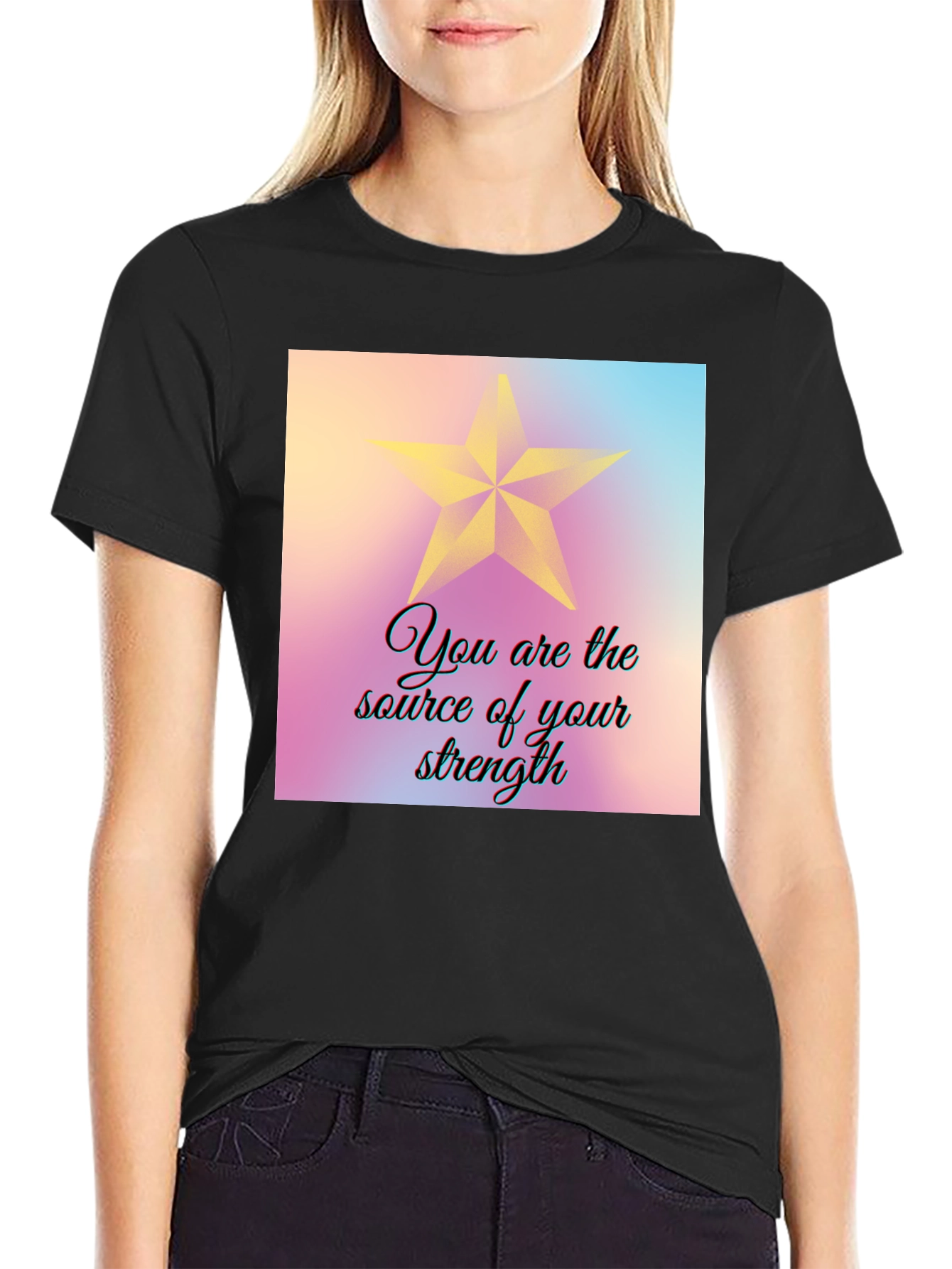 Star Strength T-Shirt - Positive Affirmation Tee