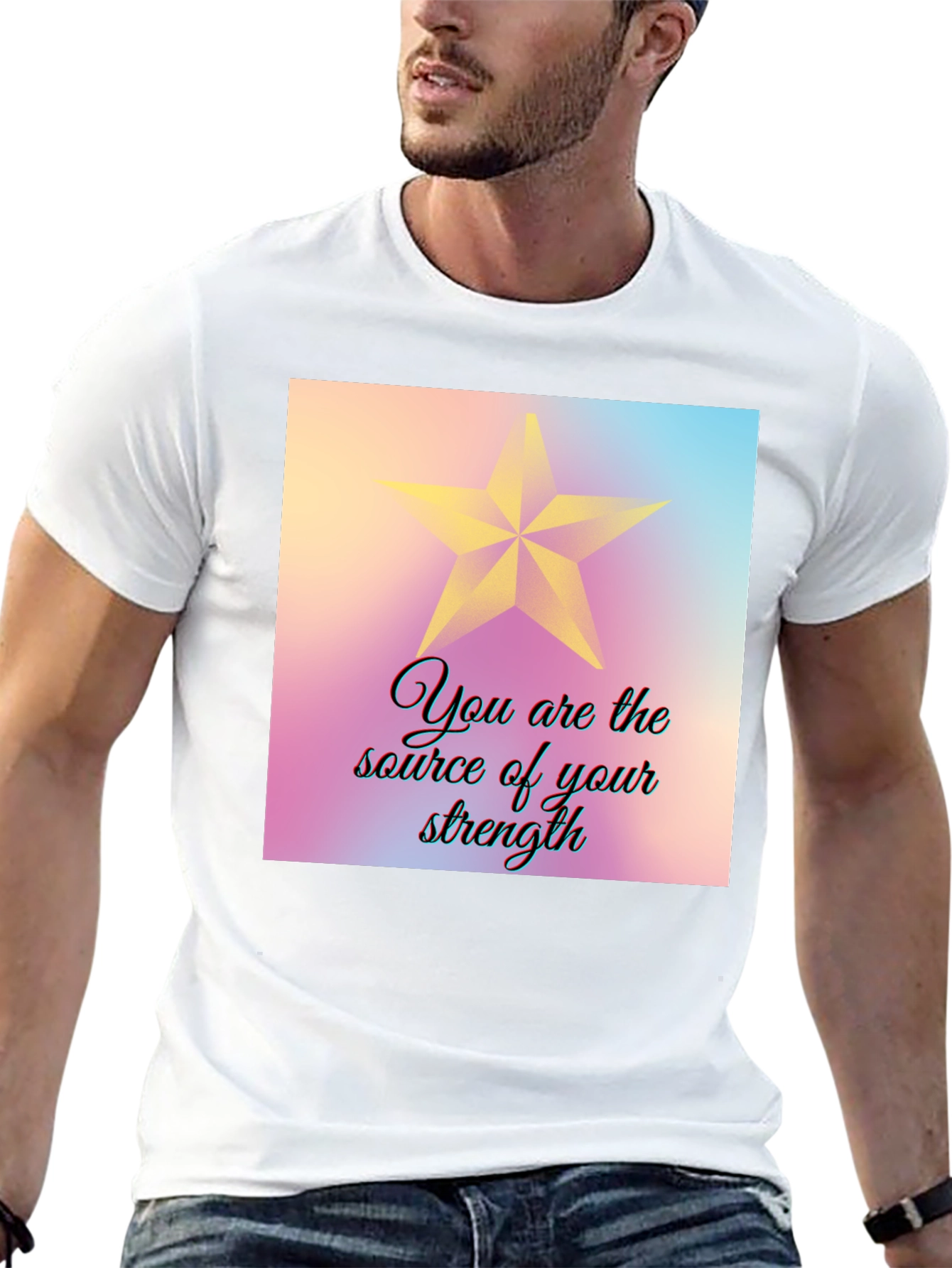 Star Strength T-Shirt - Positive Affirmation Tee