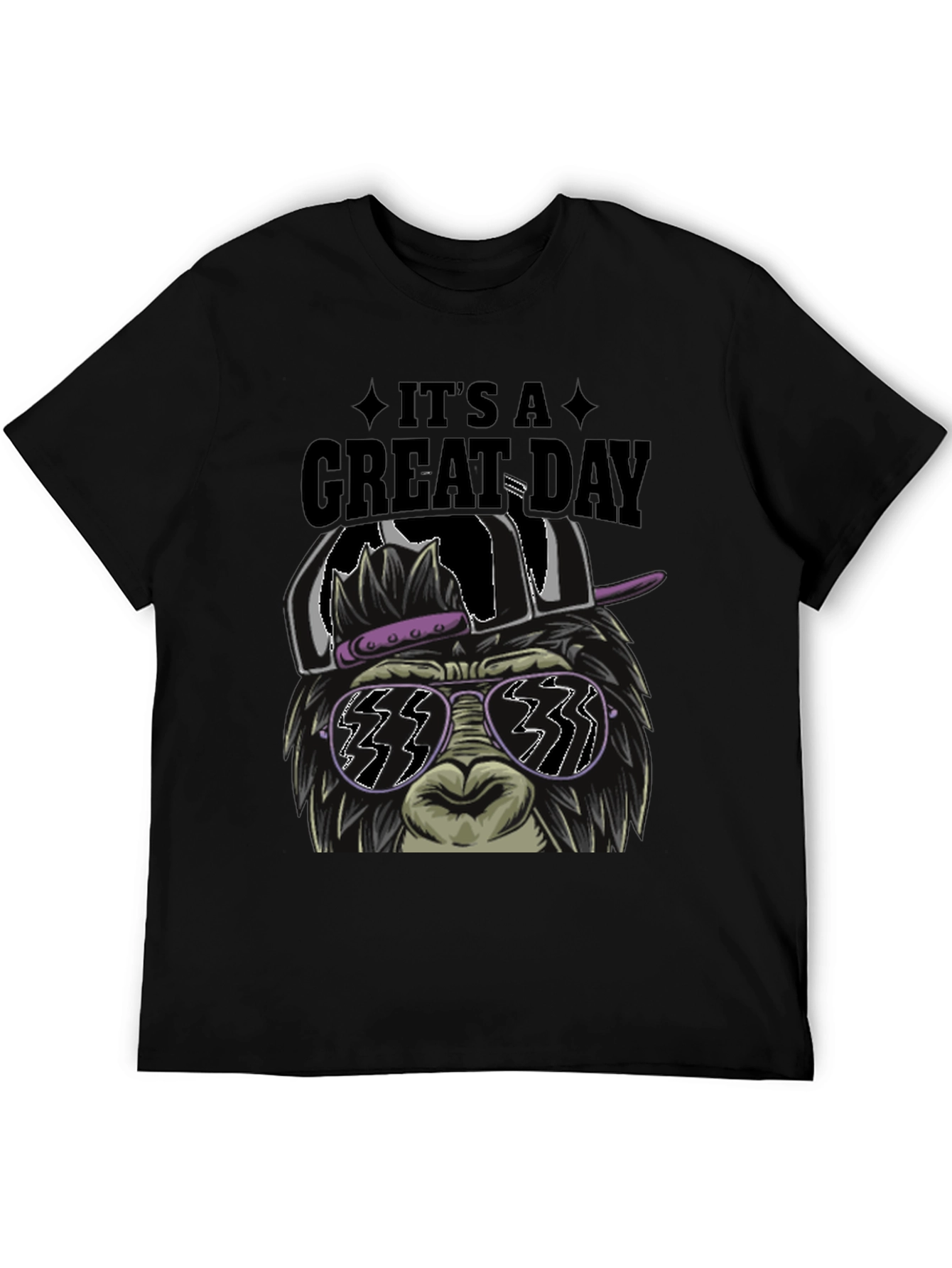 Its A Great Day Gorilla Graphic T-Shirt