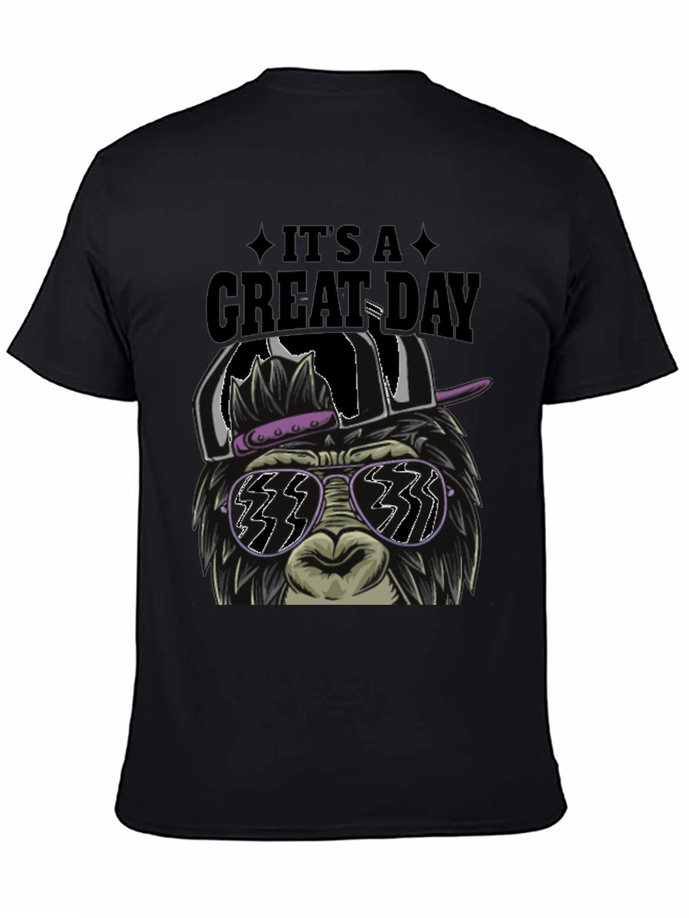 Its A Great Day Gorilla Graphic T-Shirt