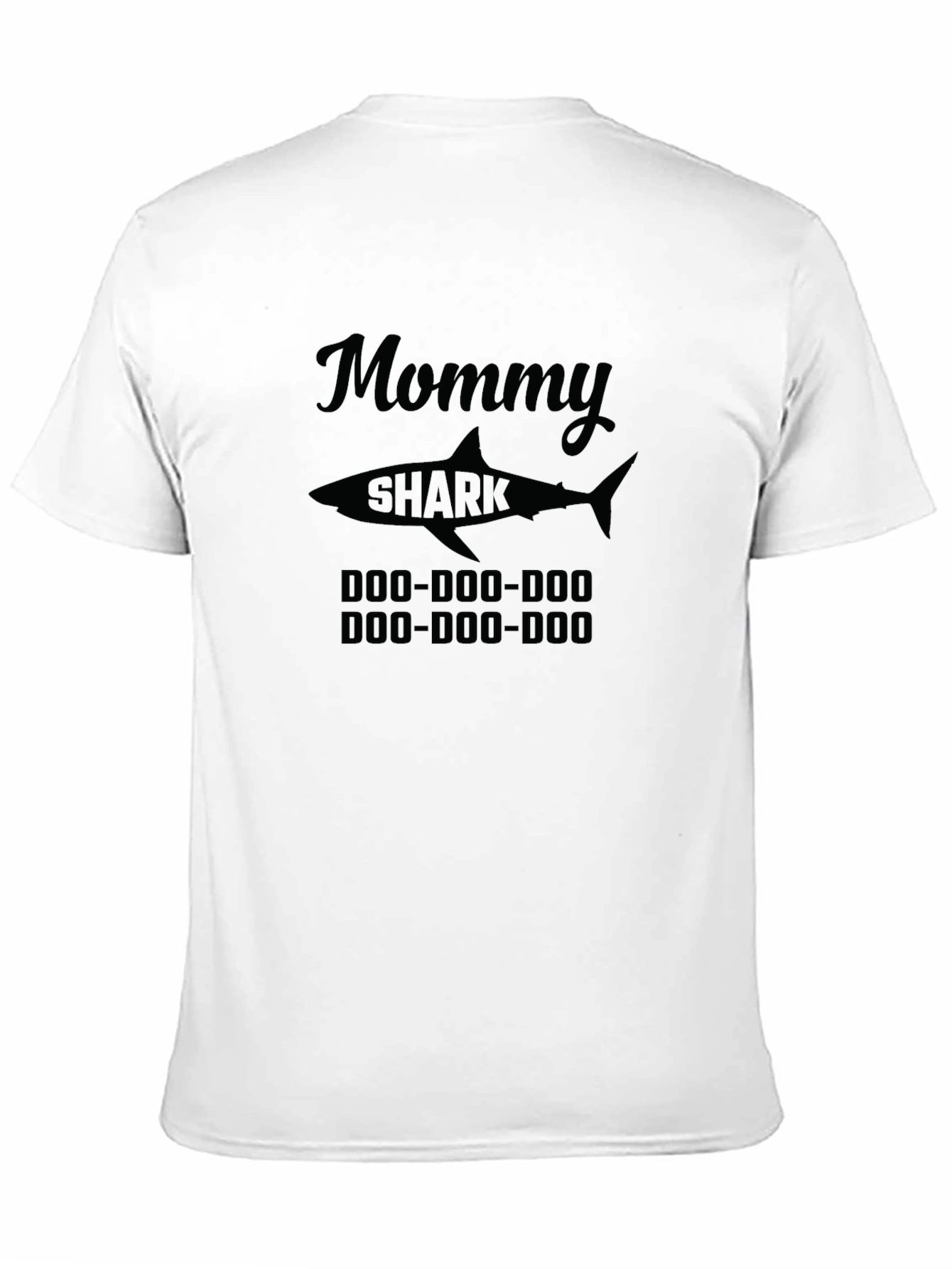 Mommy Shark Doo Doo Doo T-Shirt - Black