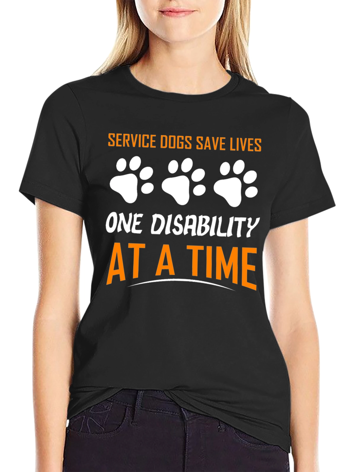 Service Dogs Save Lives T-Shirt