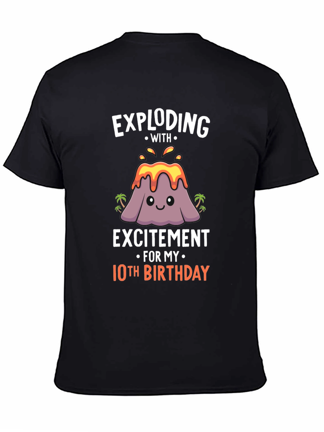 Exploding with Excitement 10th Birthday T-Shirt