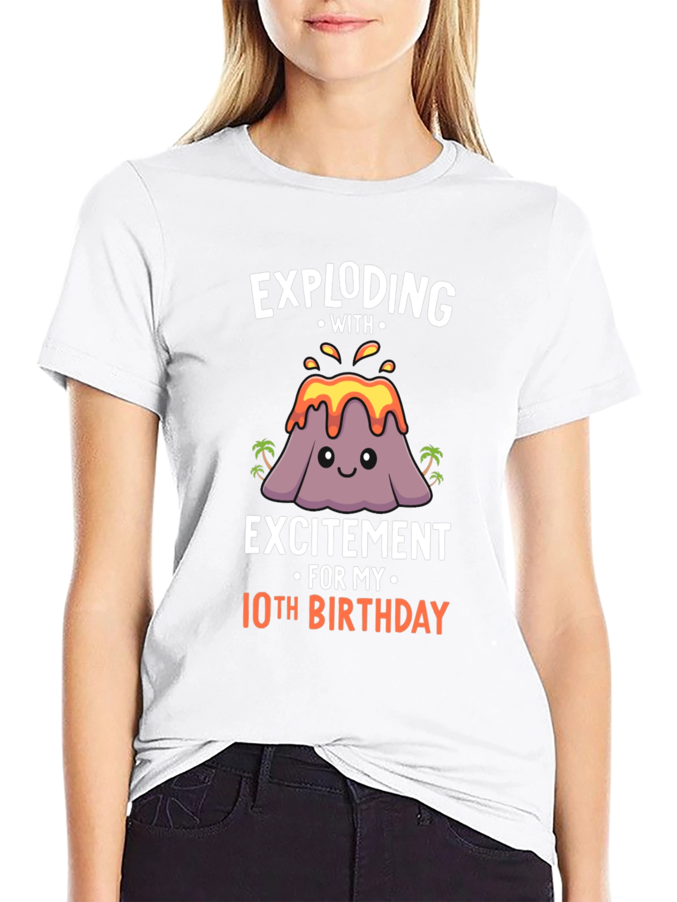 Exploding with Excitement 10th Birthday T-Shirt