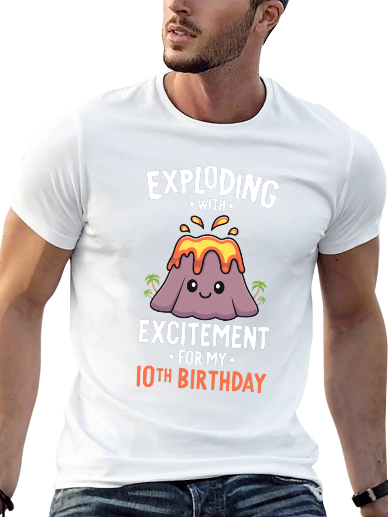 Exploding with Excitement 10th Birthday T-Shirt