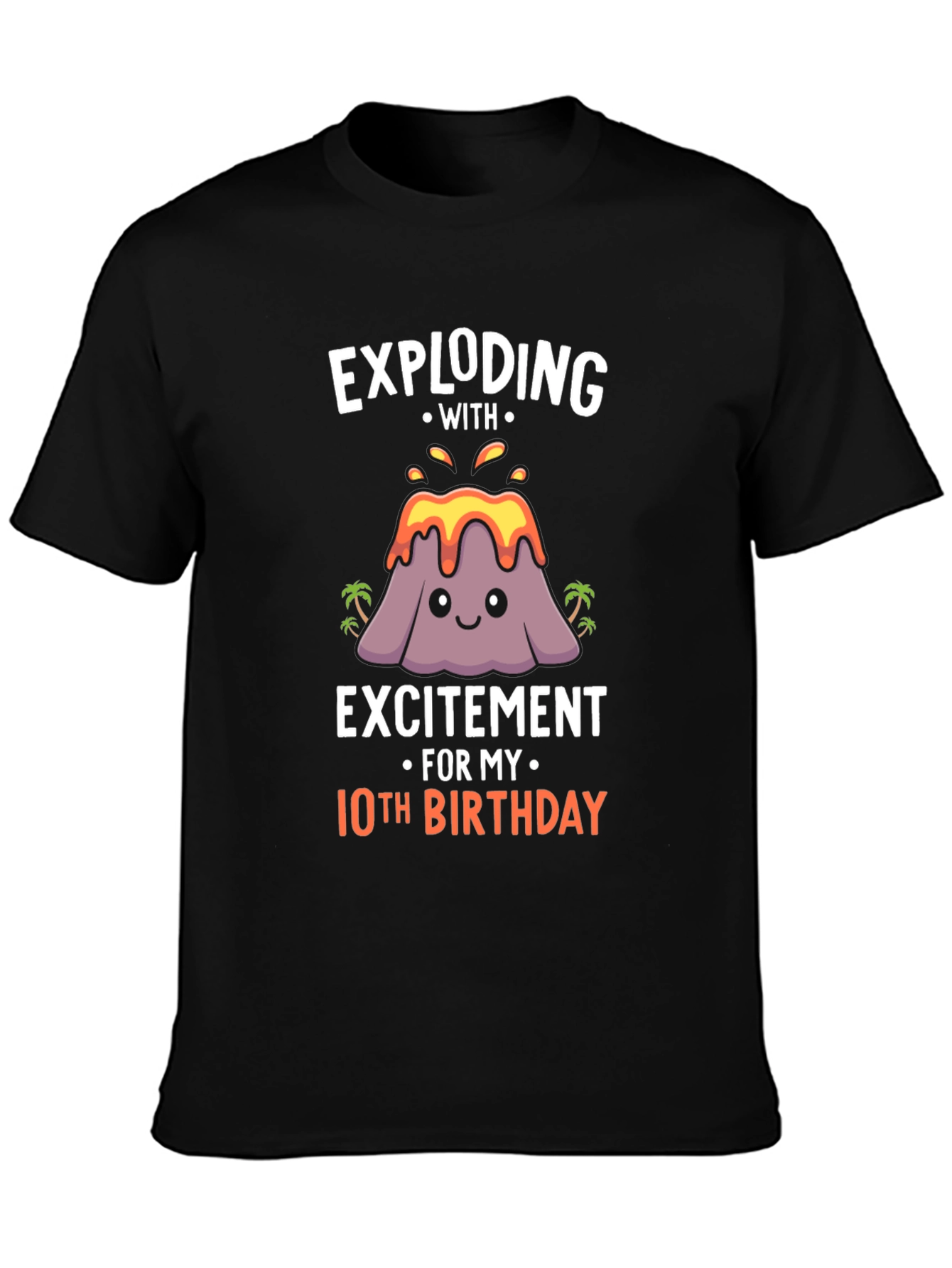 Exploding with Excitement 10th Birthday T-Shirt