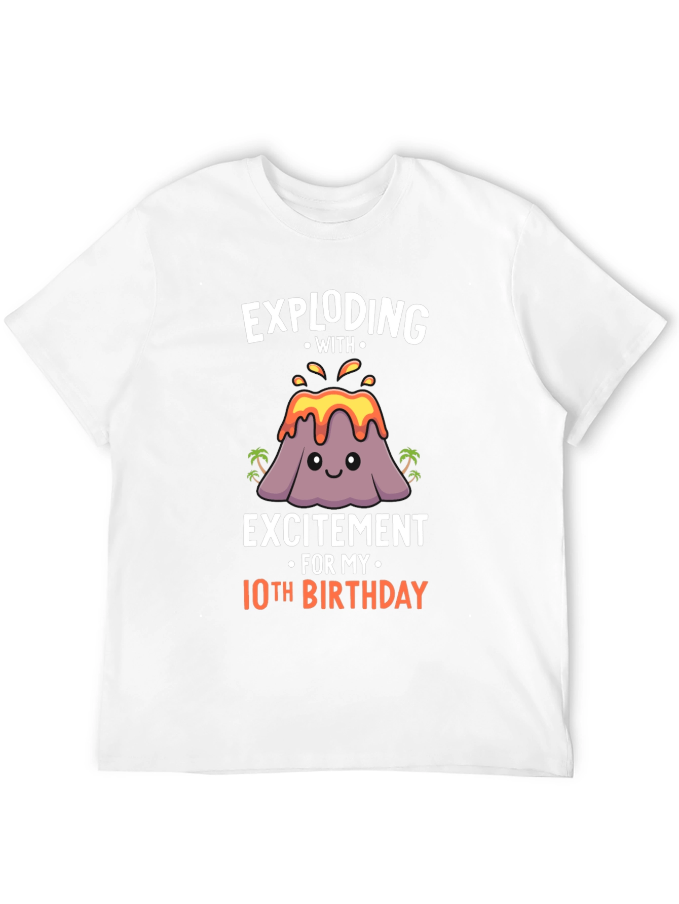 Exploding with Excitement 10th Birthday T-Shirt