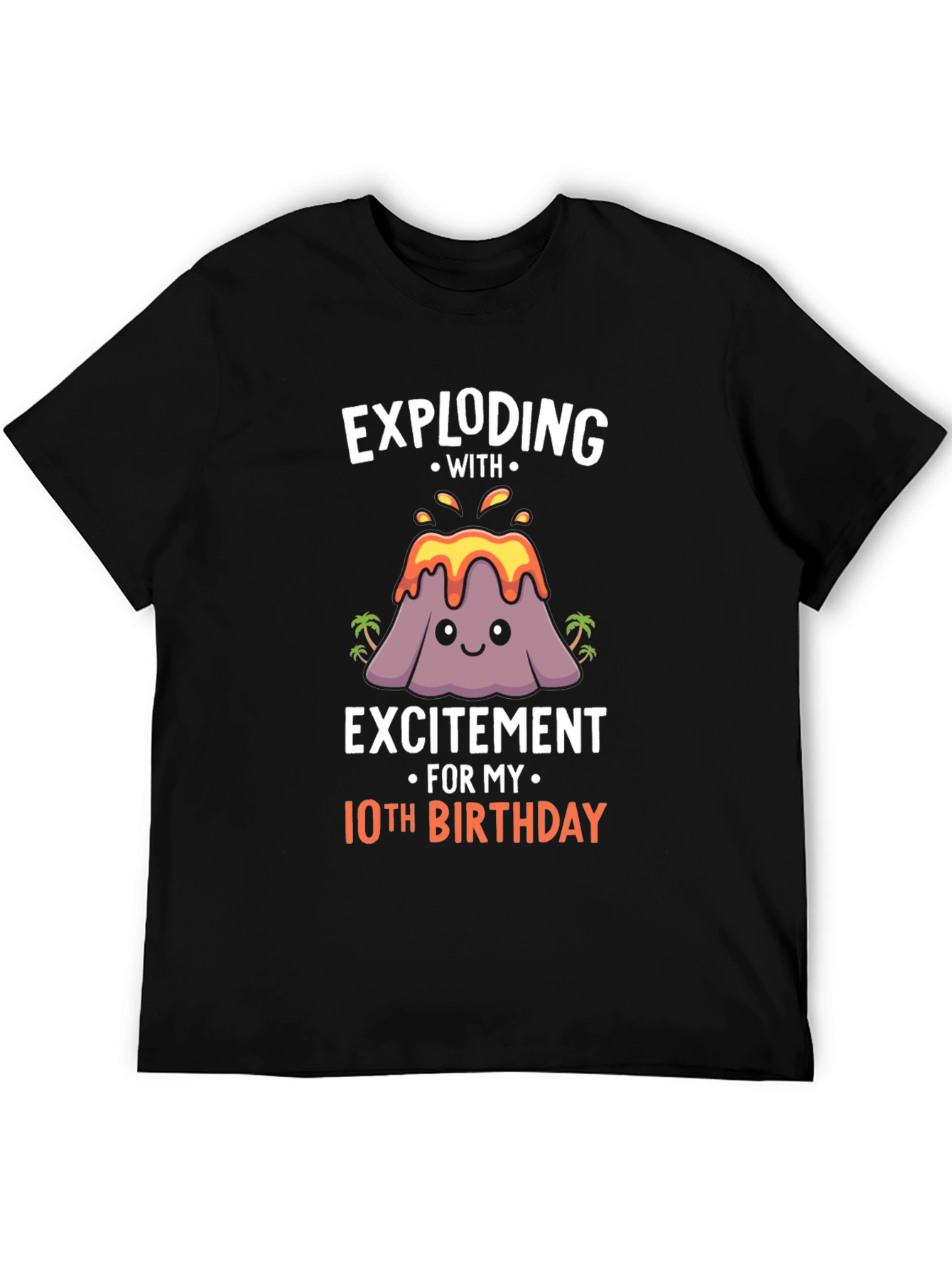Exploding with Excitement 10th Birthday T-Shirt