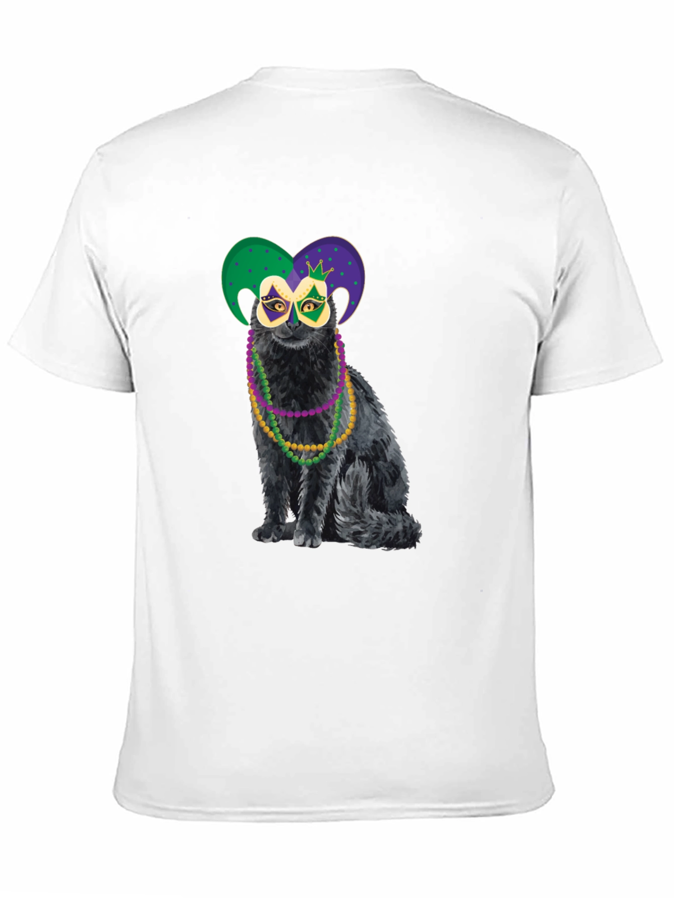 Mardi Gras Cat T-Shirt