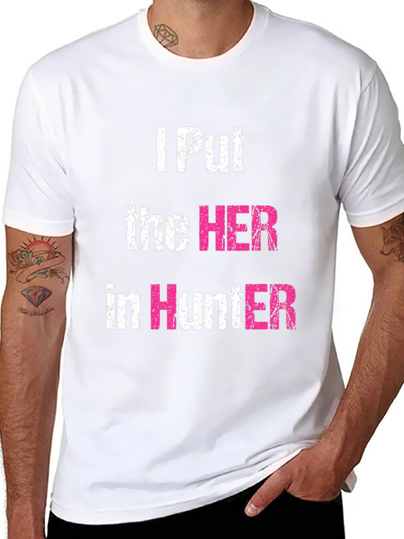 I Put the HER in Hunter Graphic T-Shirt
