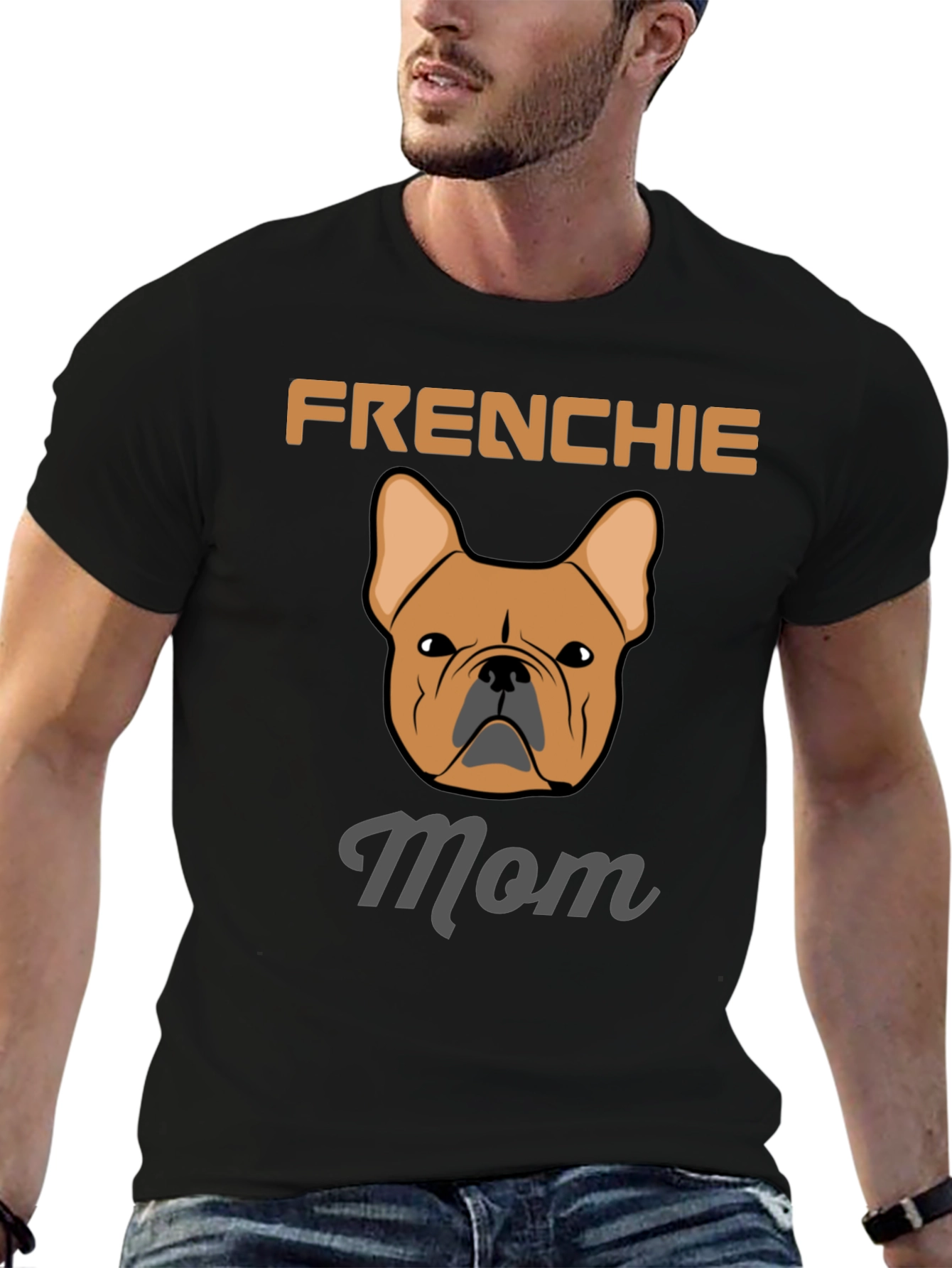 Frenchie Mom T-Shirt - French Bulldog Lover Tee